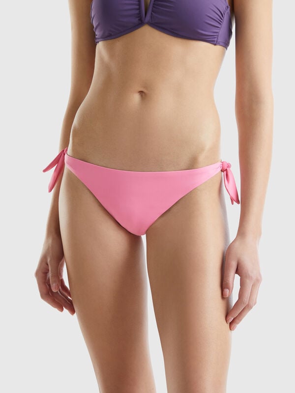 Swim bottoms with side bows Women