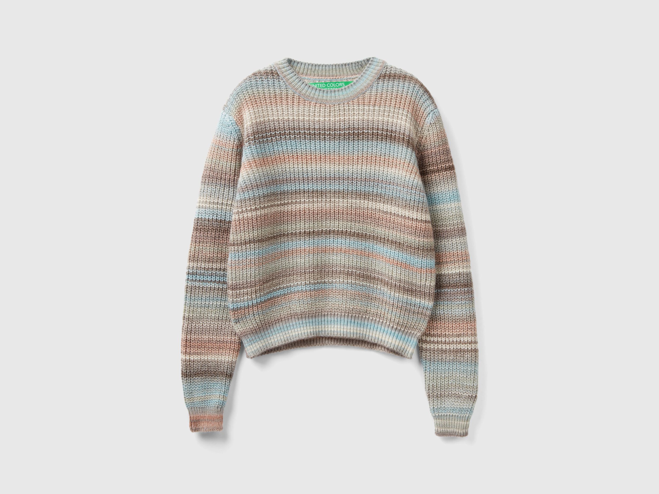 Multicolor striped sweater