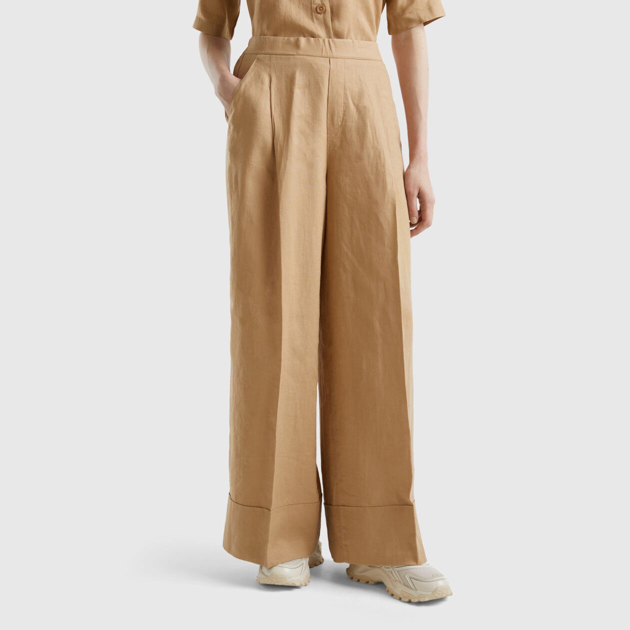 Anne Brown Velvet Pants Couture Collection brown | Jacob Cohën™