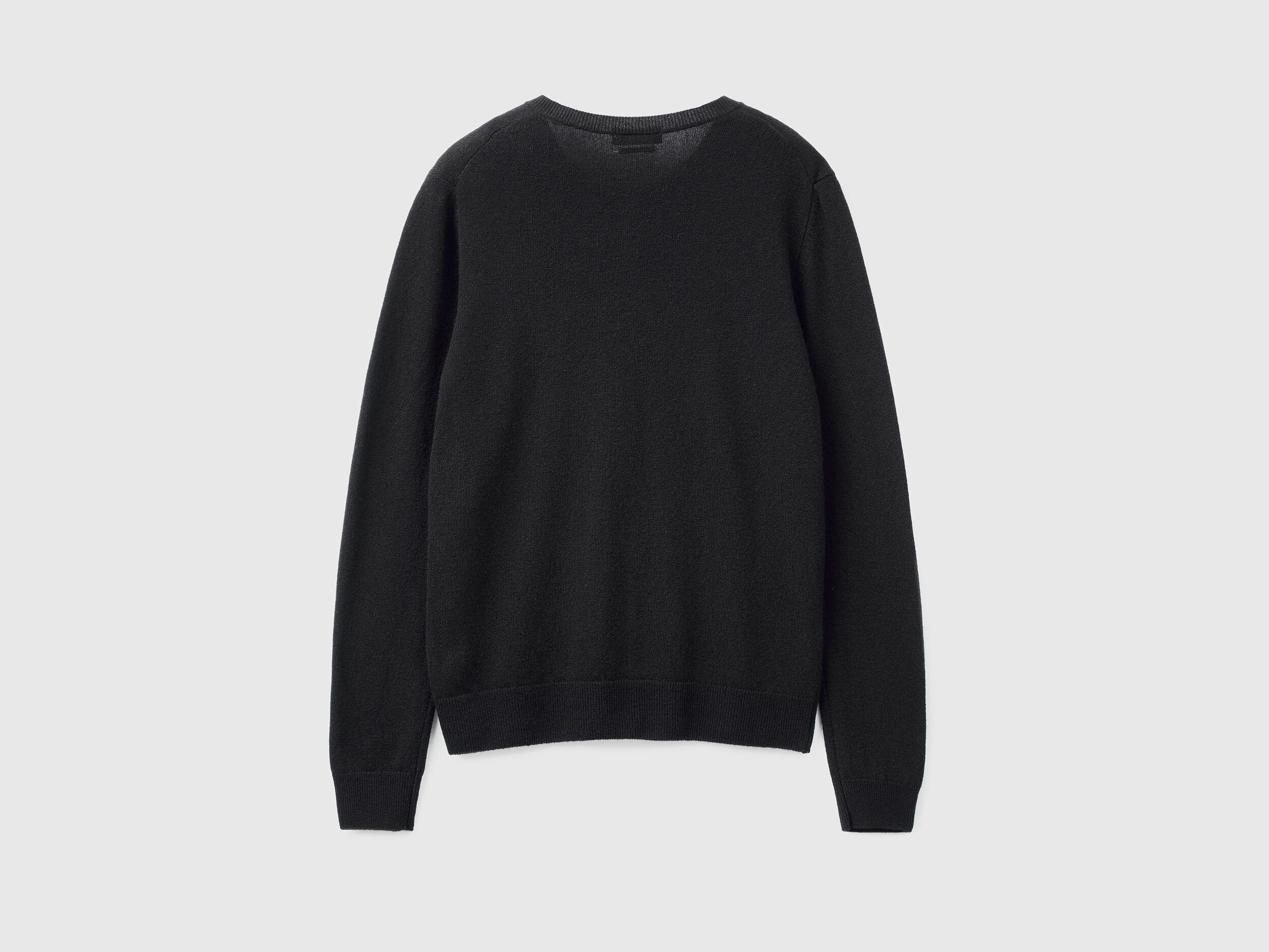Black crew store neck cardigan