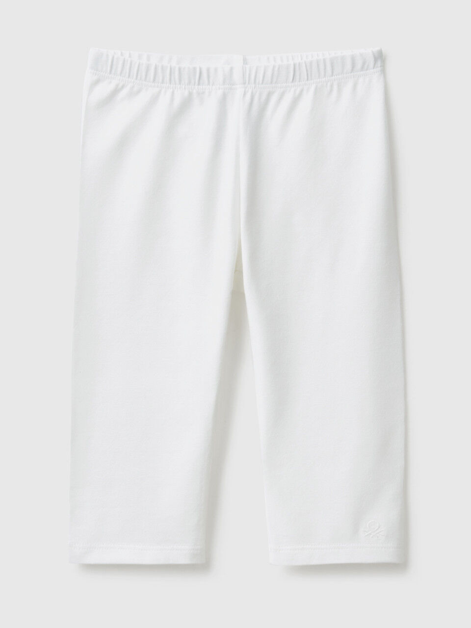 3/4 leggings in stretch cotton