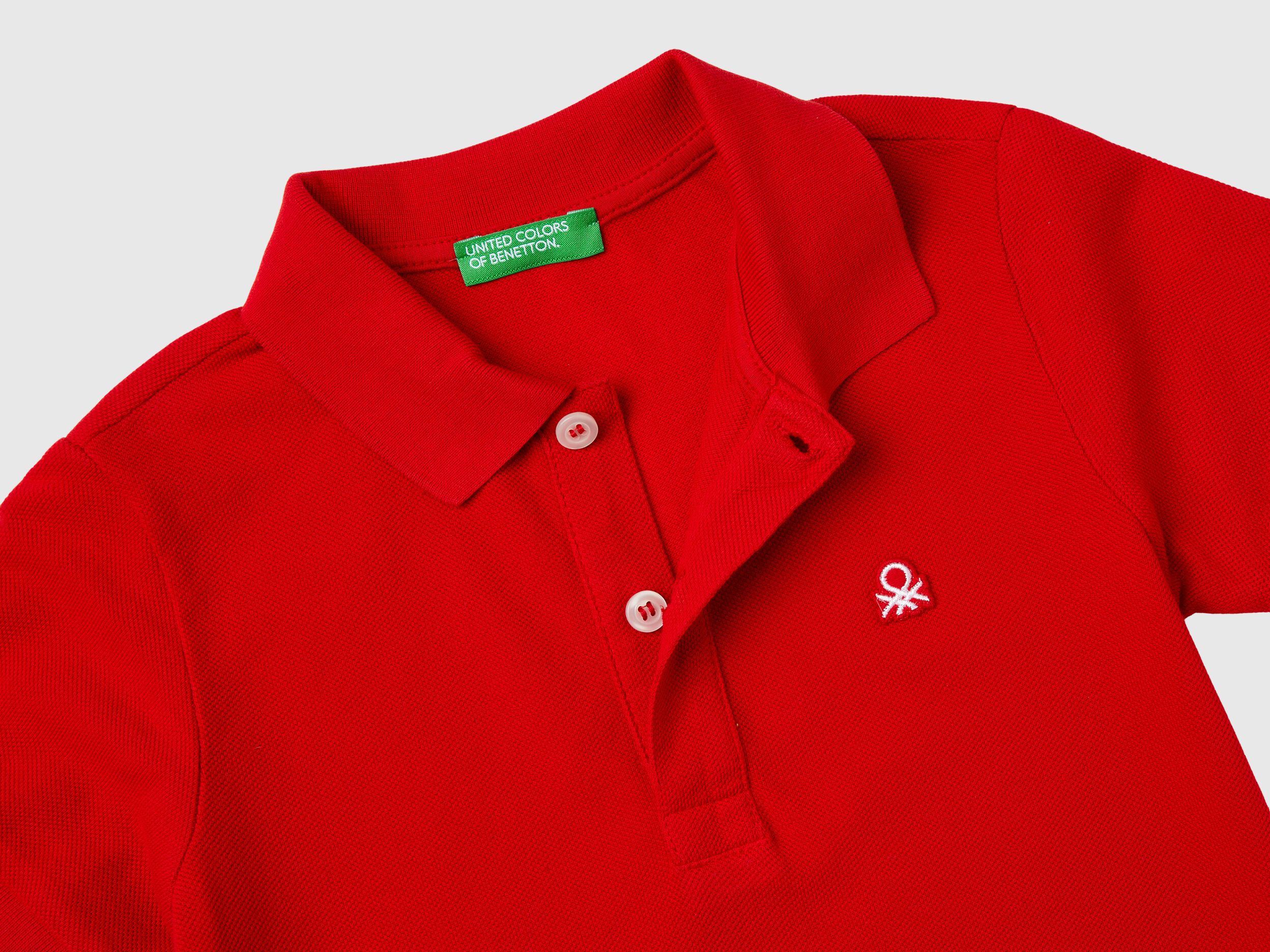 Benetton polo outlet
