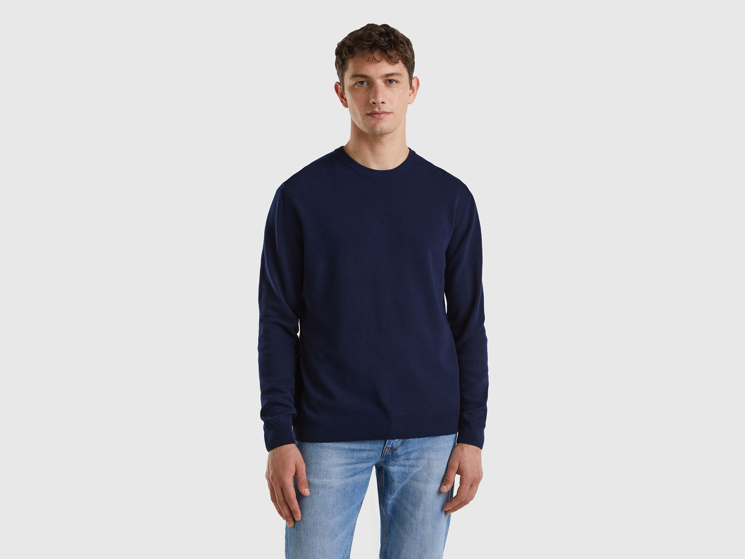 Navy crew store sweater