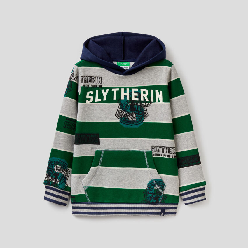 Harry Potter sweatshirt in shades of Slytherin