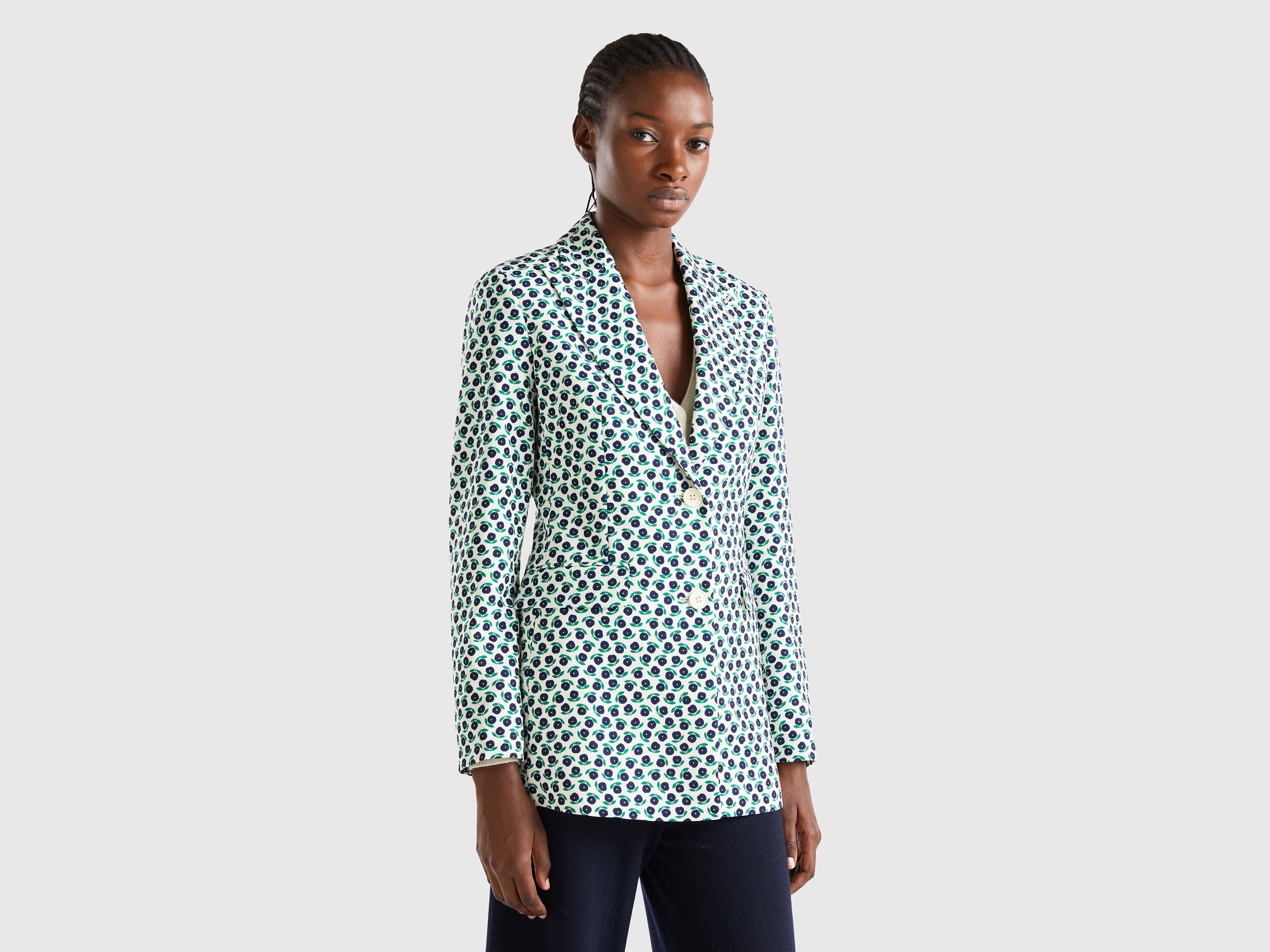 White flower sales blazer