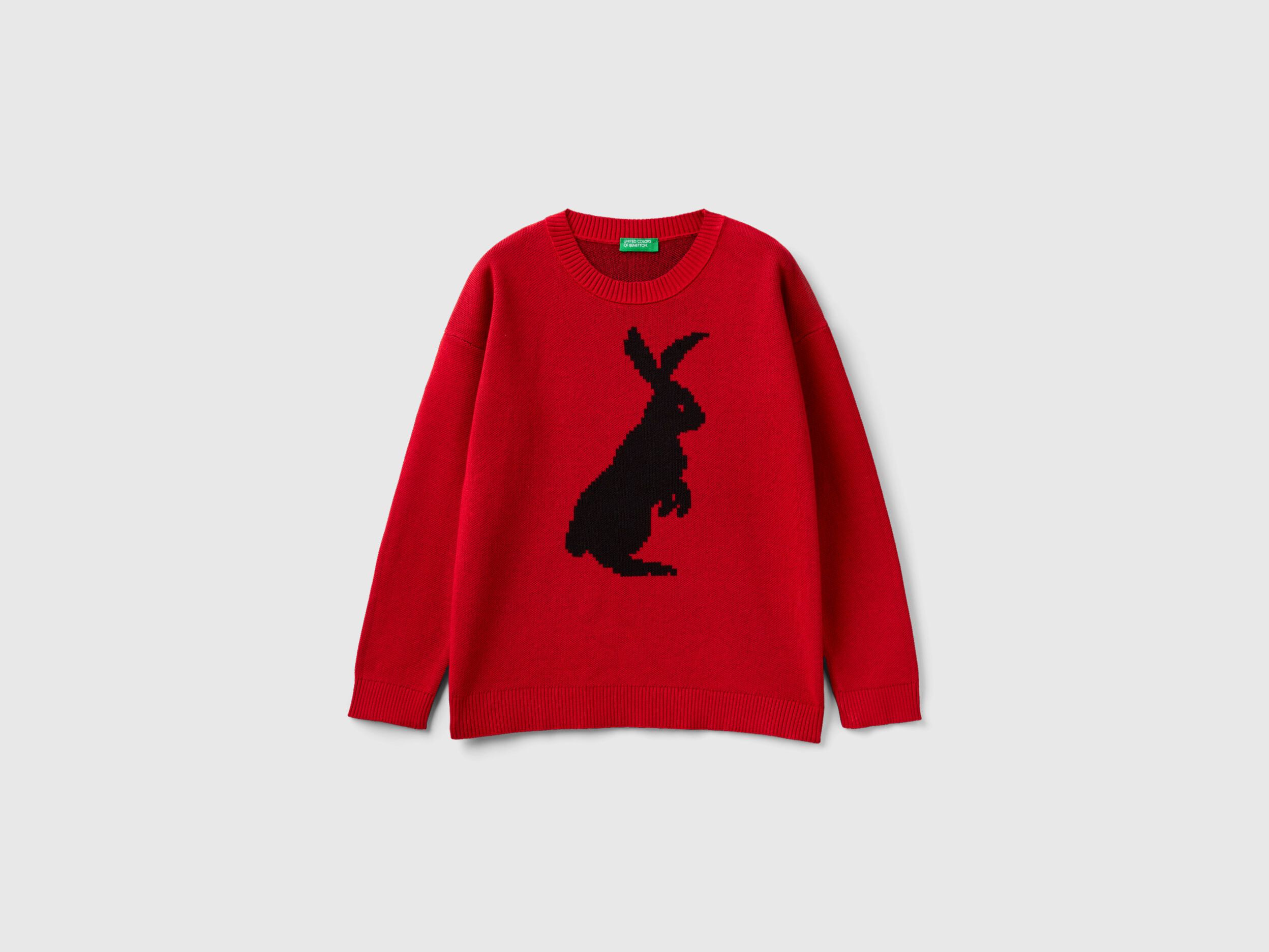 Rabbit design for sweater cheap