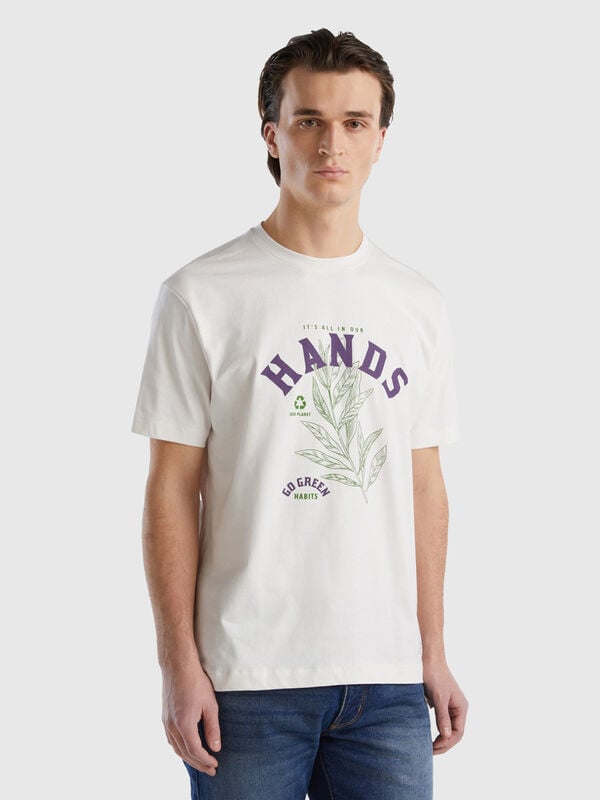 T-shirt in pure organic cotton Men