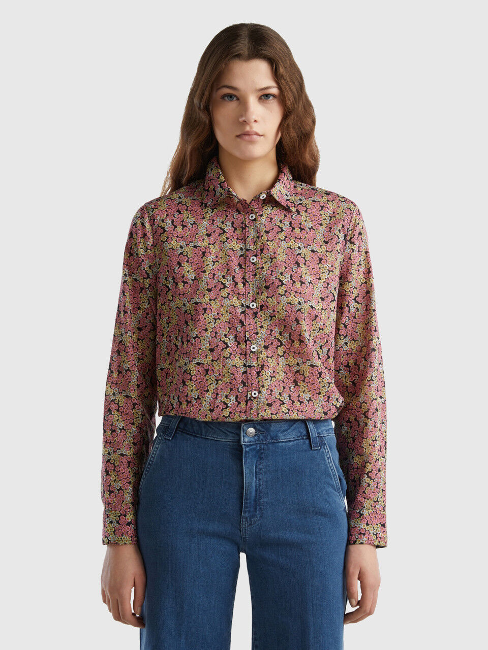 Benetton blusas mujer store