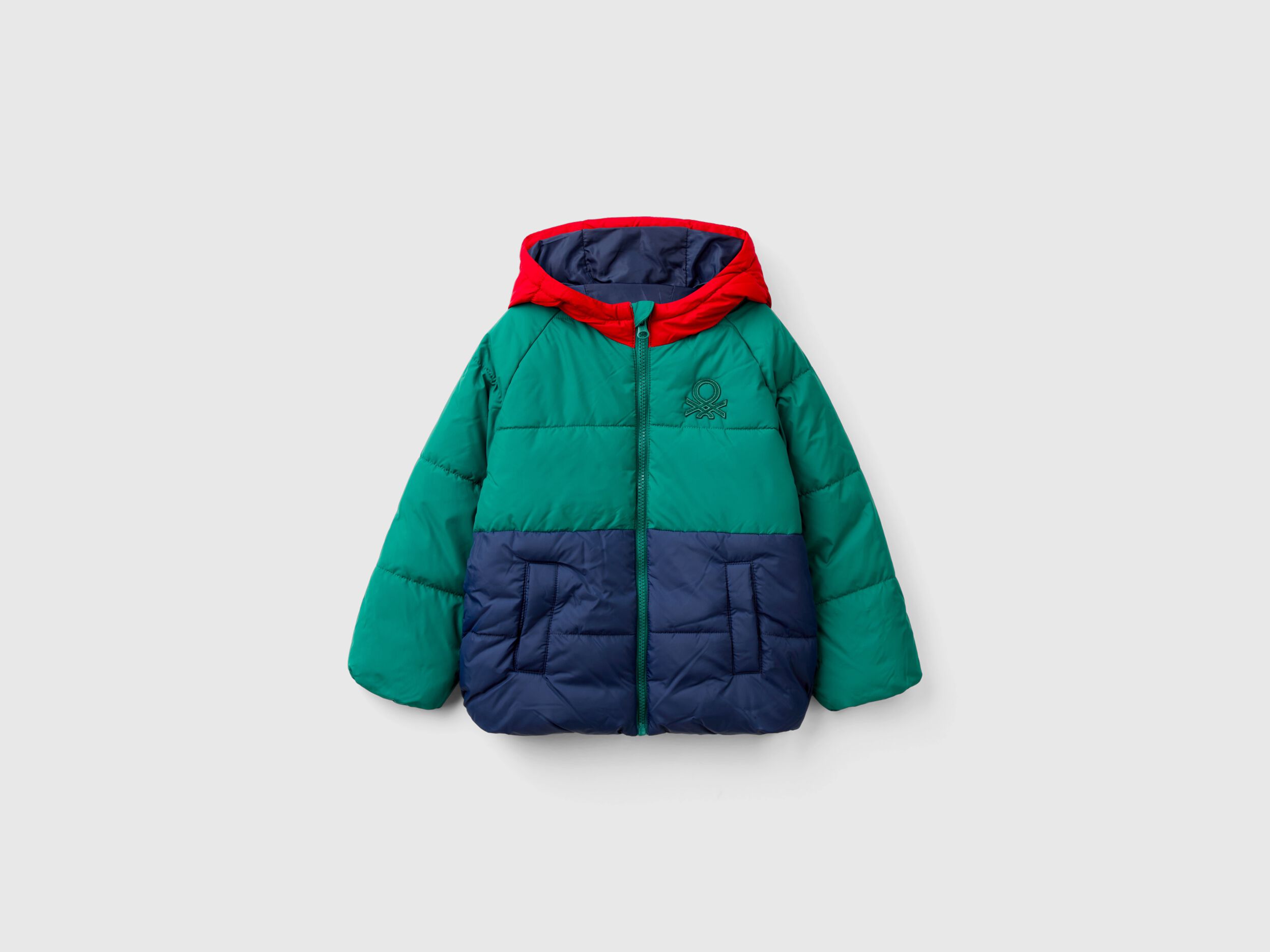 Kid Boys Padded Puffer Jackets Collection 2024 Benetton