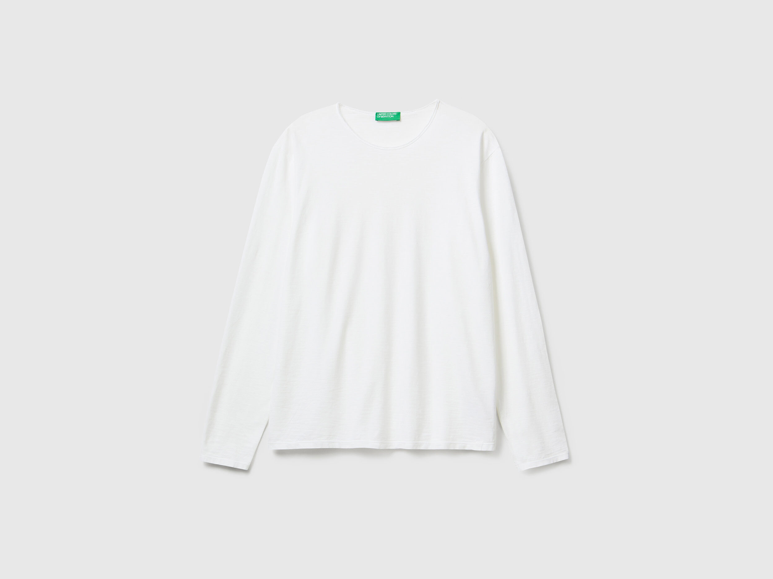 Long sleeve t shirt in 100 cotton