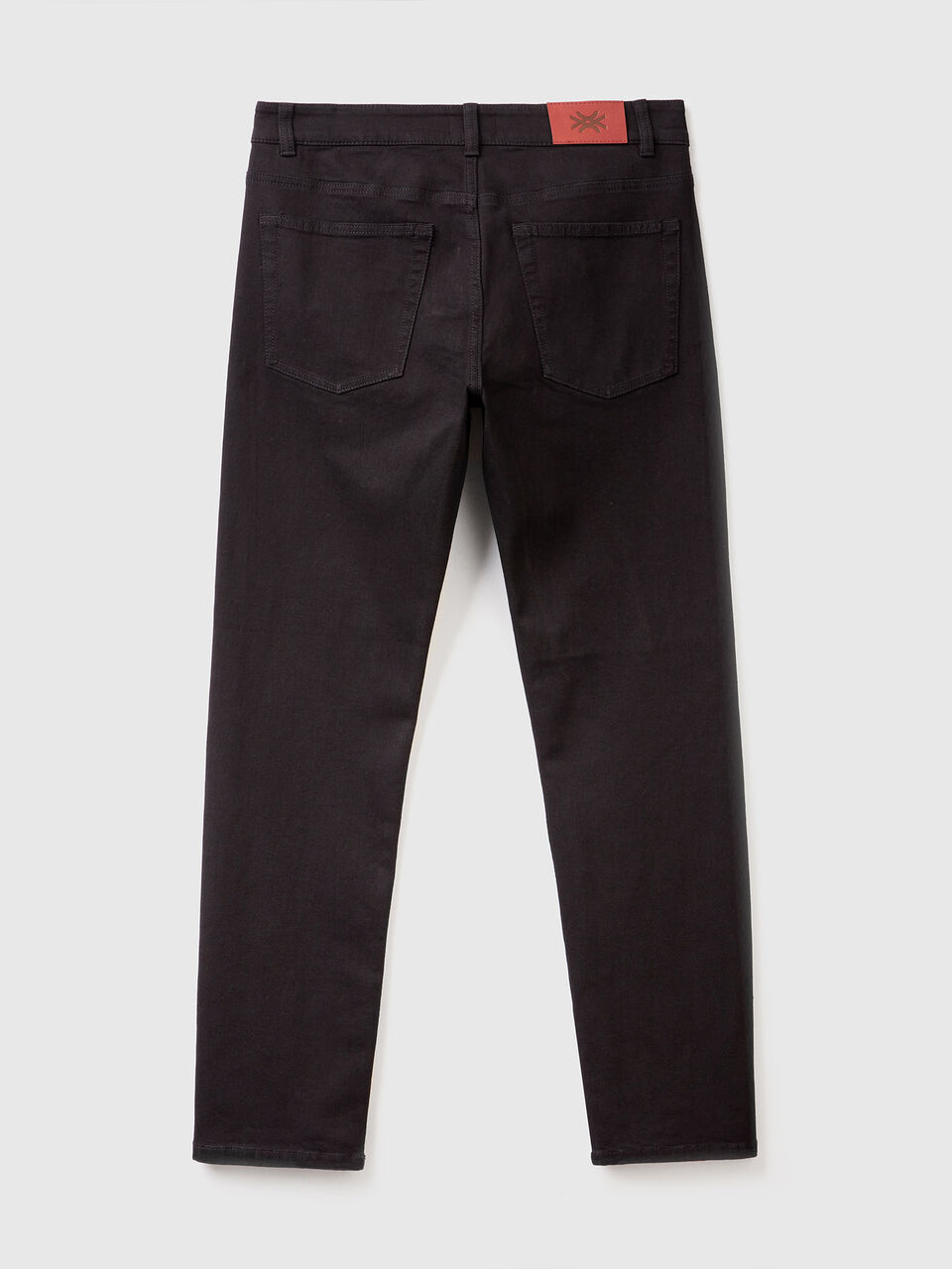 Five pocket slim fit jeans - Black | Benetton