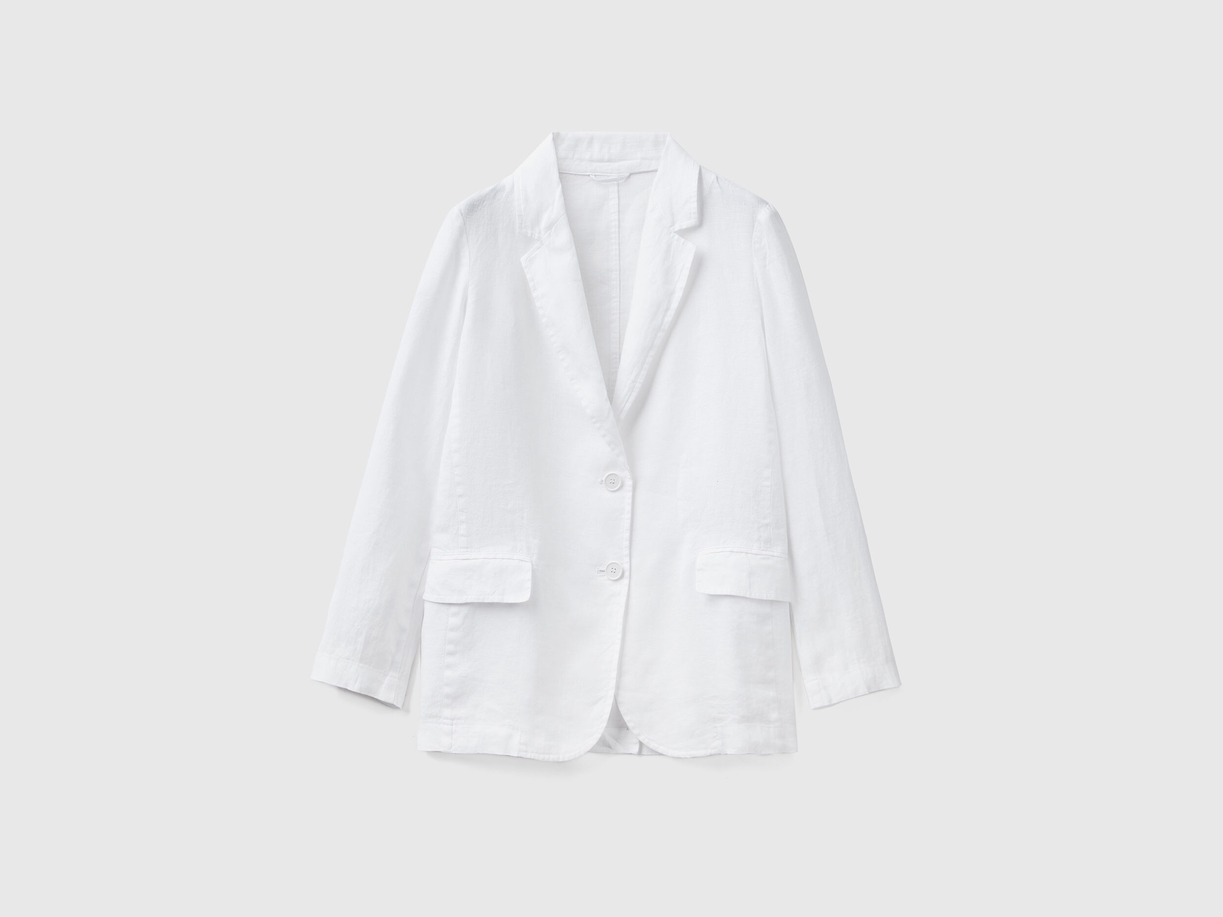 Blazer in pure linen