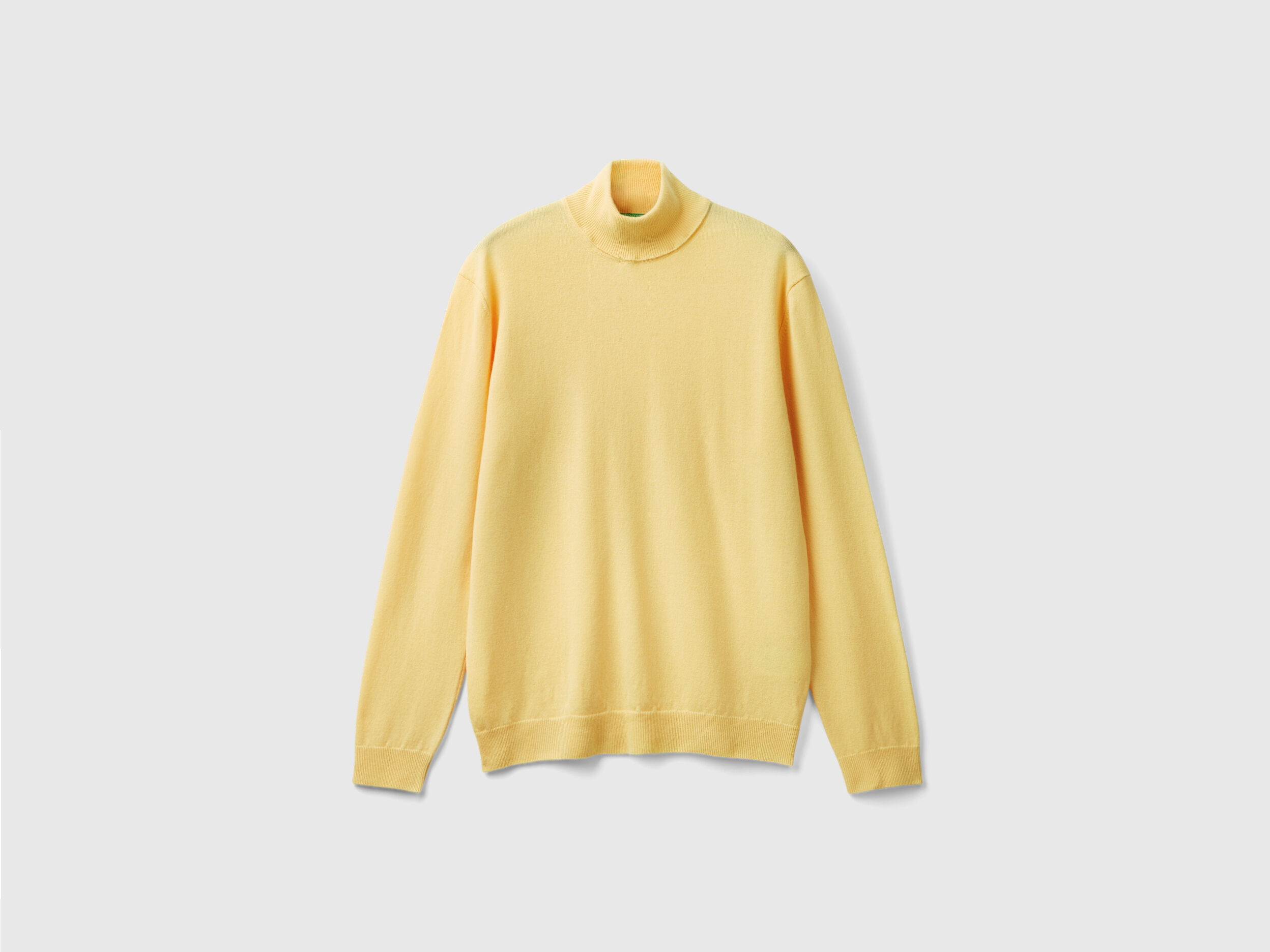Mens yellow cotton turtleneck shop
