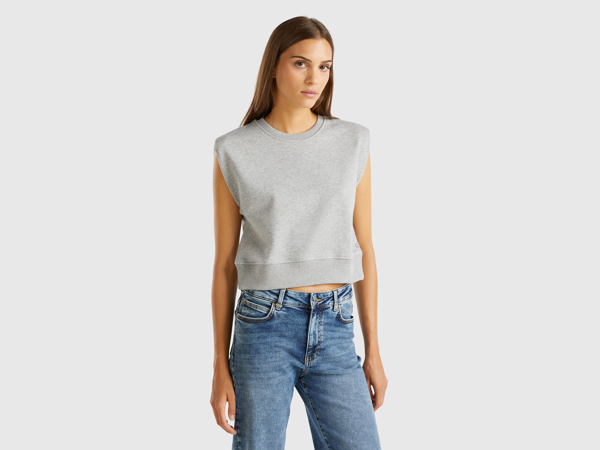 Women s Sweatshirts without hood Collection 2024 Benetton