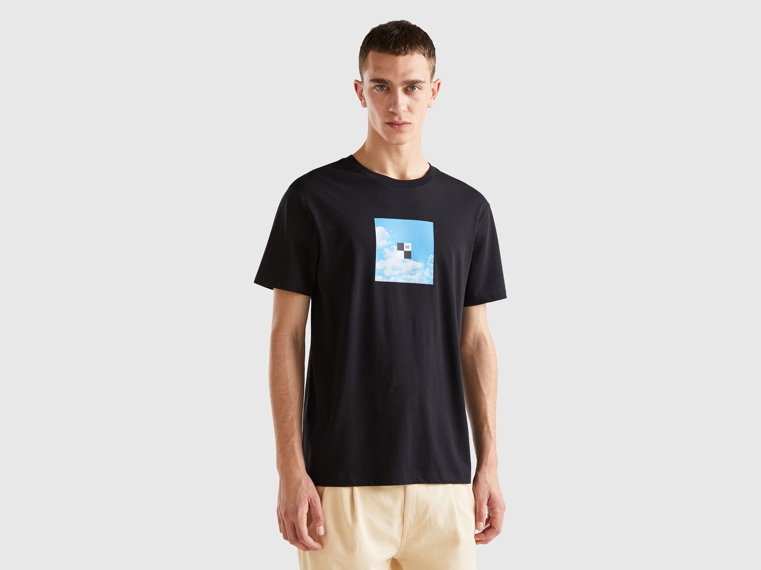 Benetton basic t on sale shirt