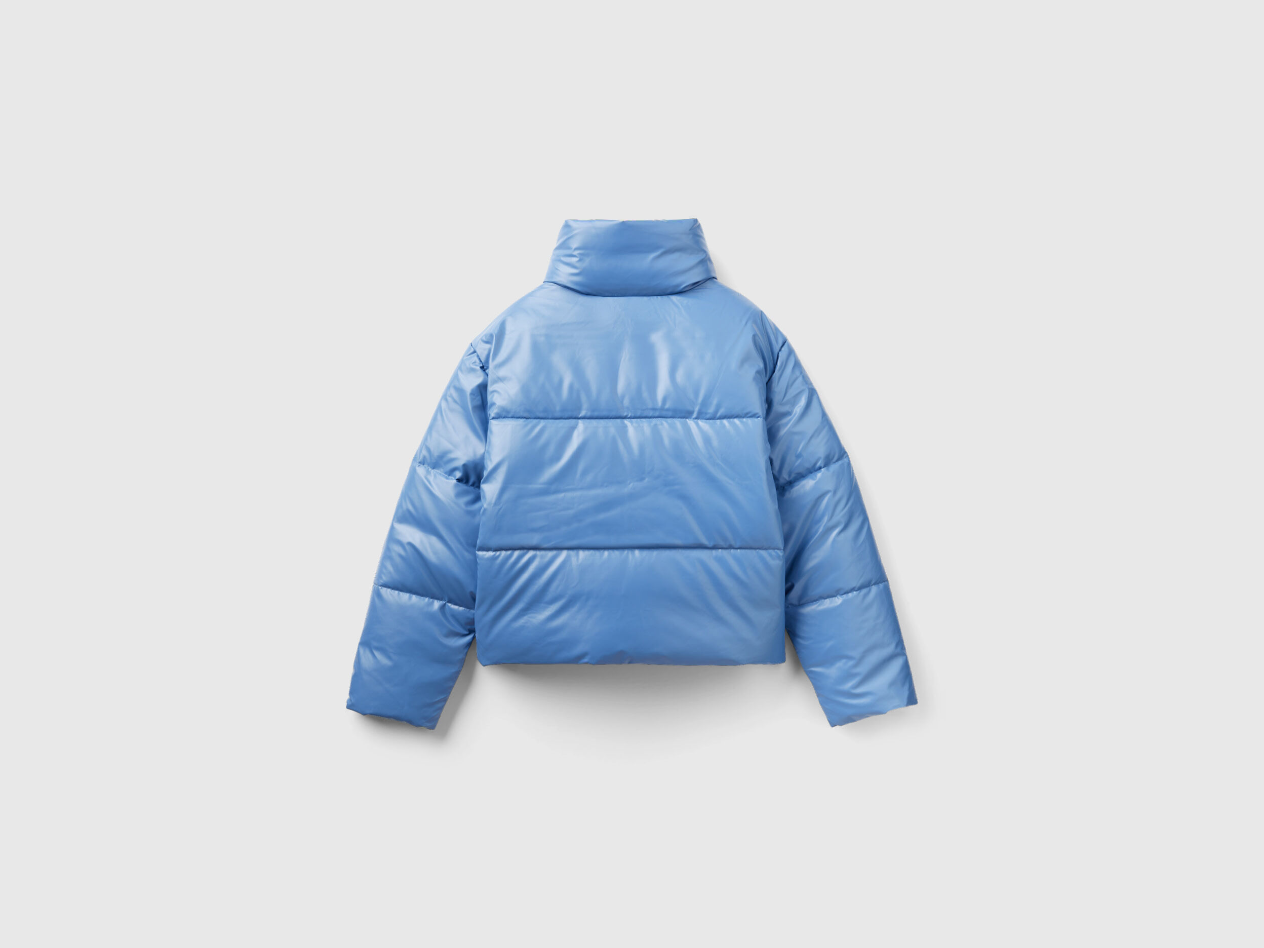 Womens blue padded jacket outlet