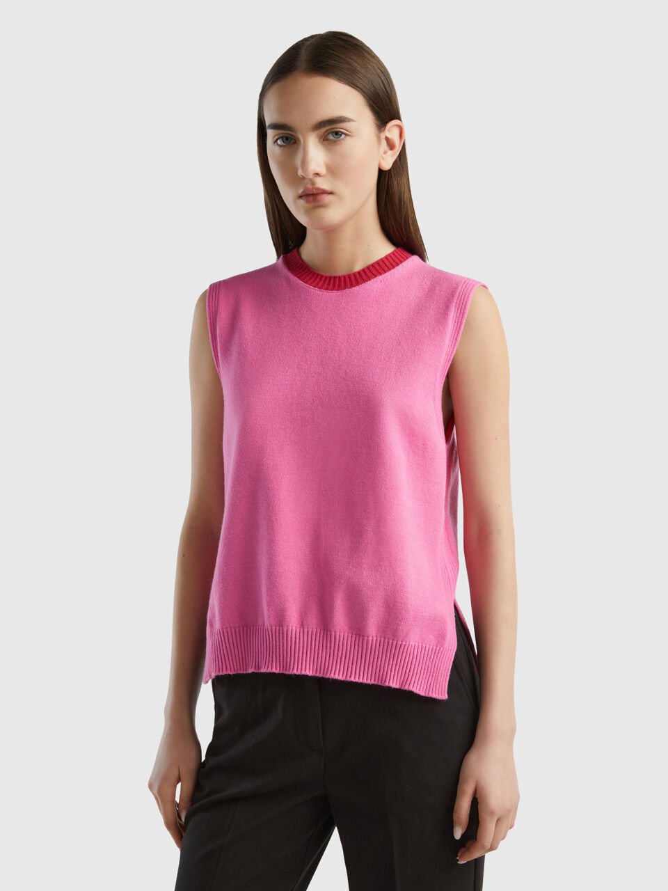 Womens knitted deals vests online
