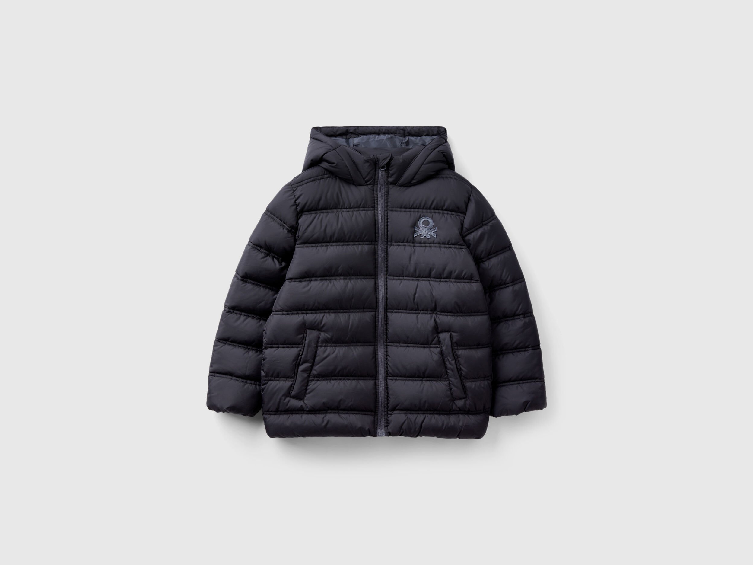 Benetton padded jacket with hood top