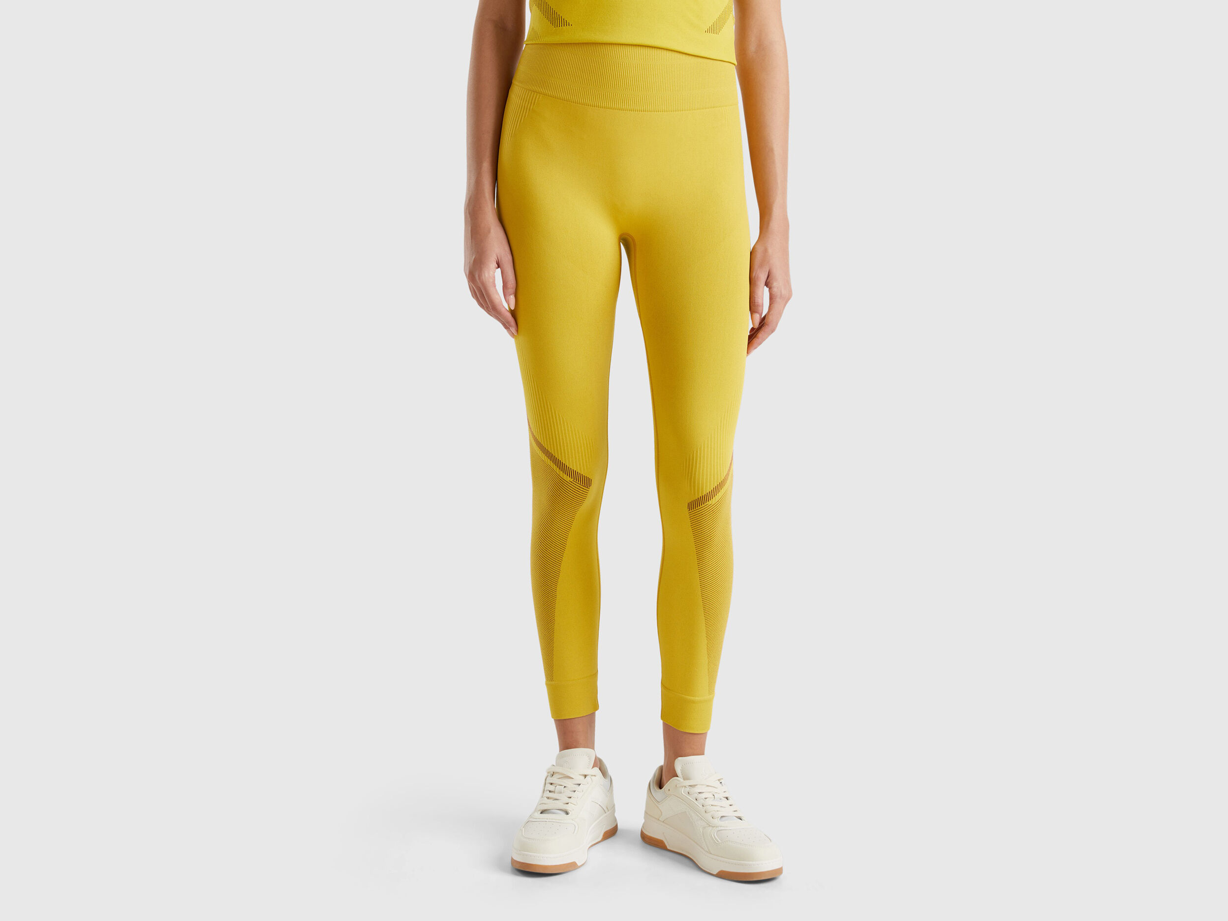 Yellow sport leggings best sale