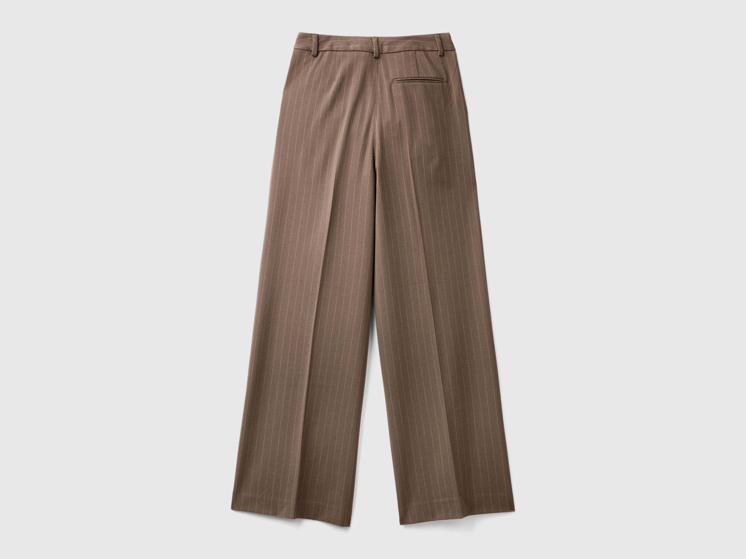 Pinstripe wide leg pants hotsell