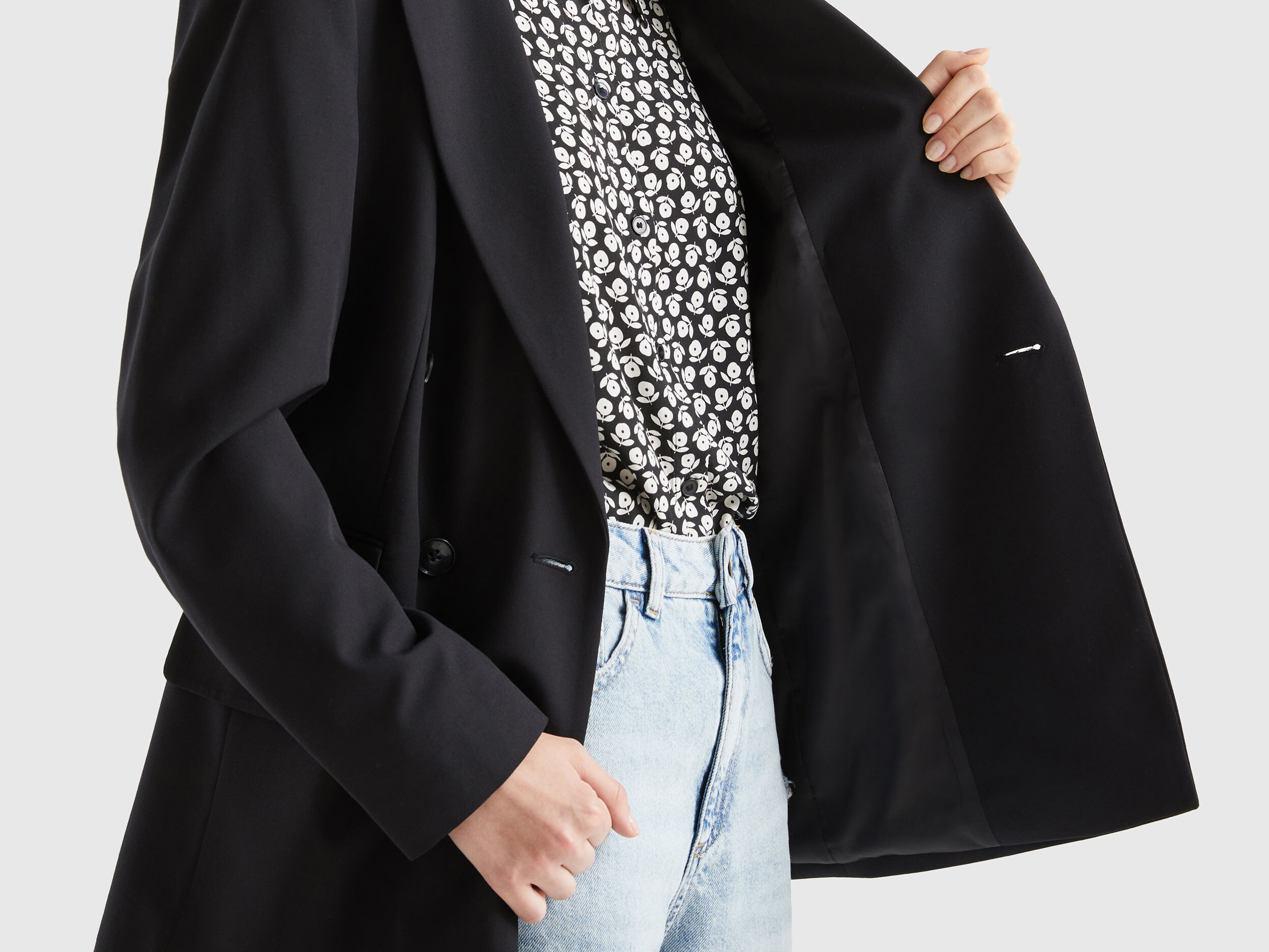 Double breasted blazer
