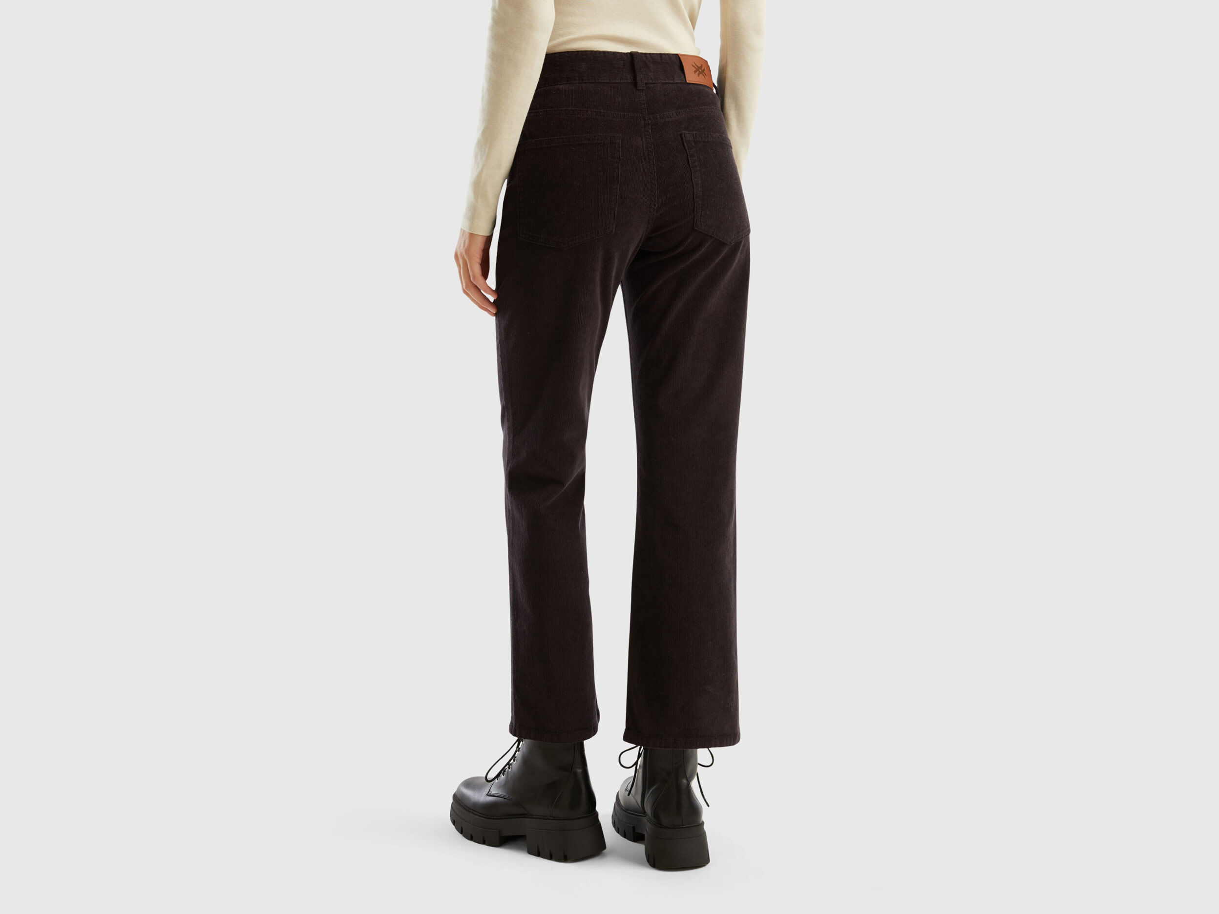 Velvet Wide Leg Trousers Black | Pants & Leggings | Monsoon US.