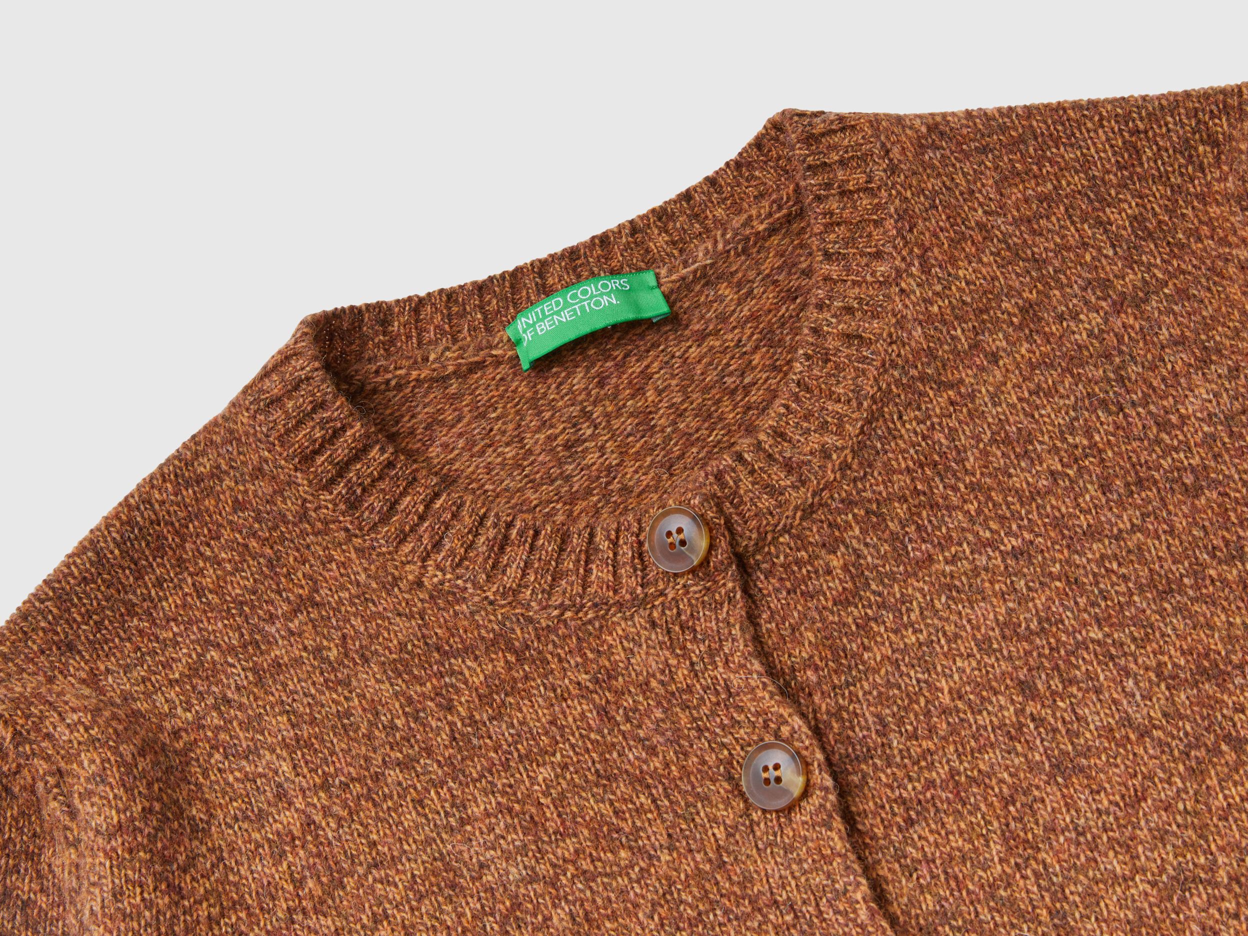 Benetton wool cardigan store