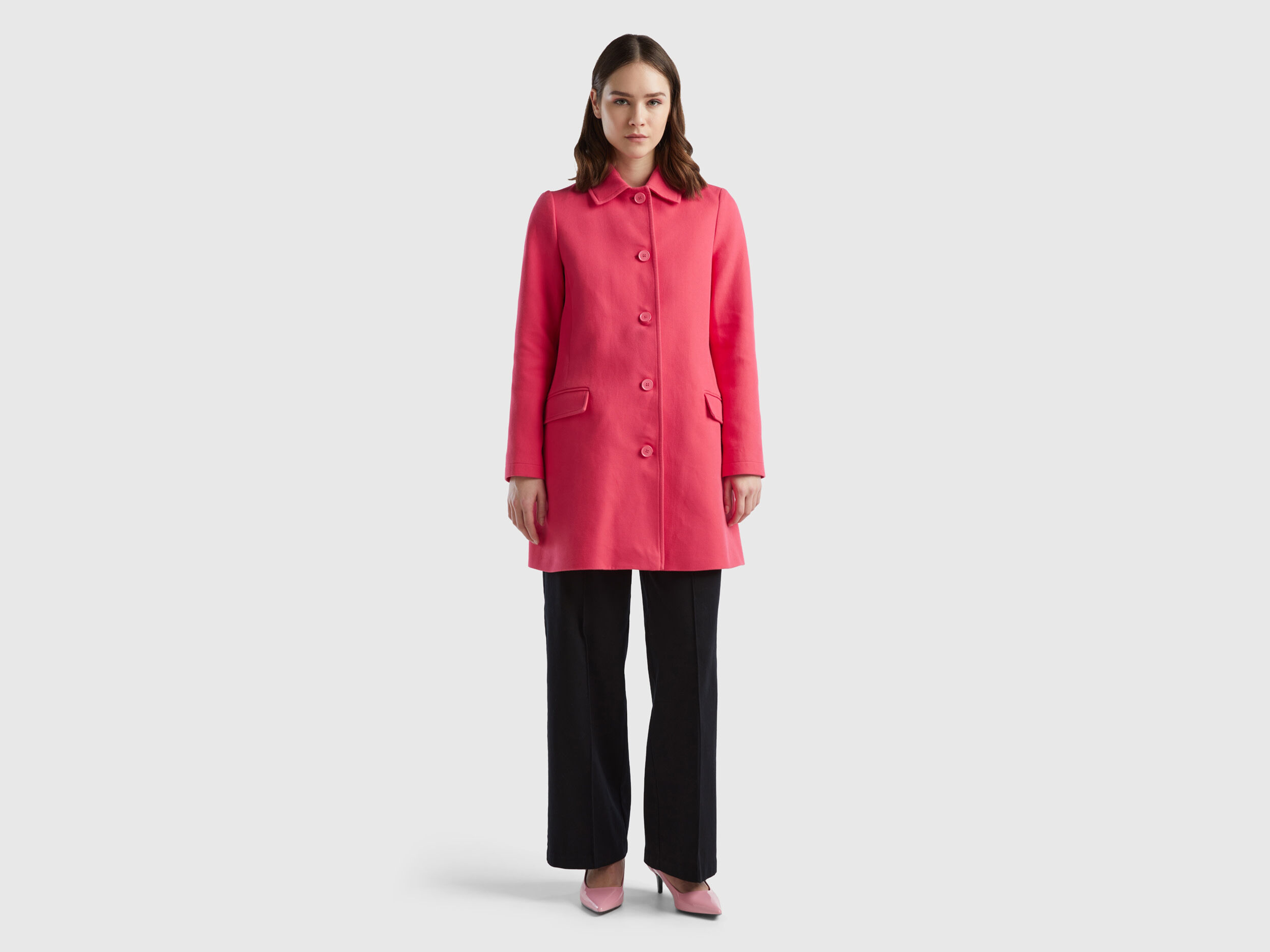 Women's cotton 2025 duster coat