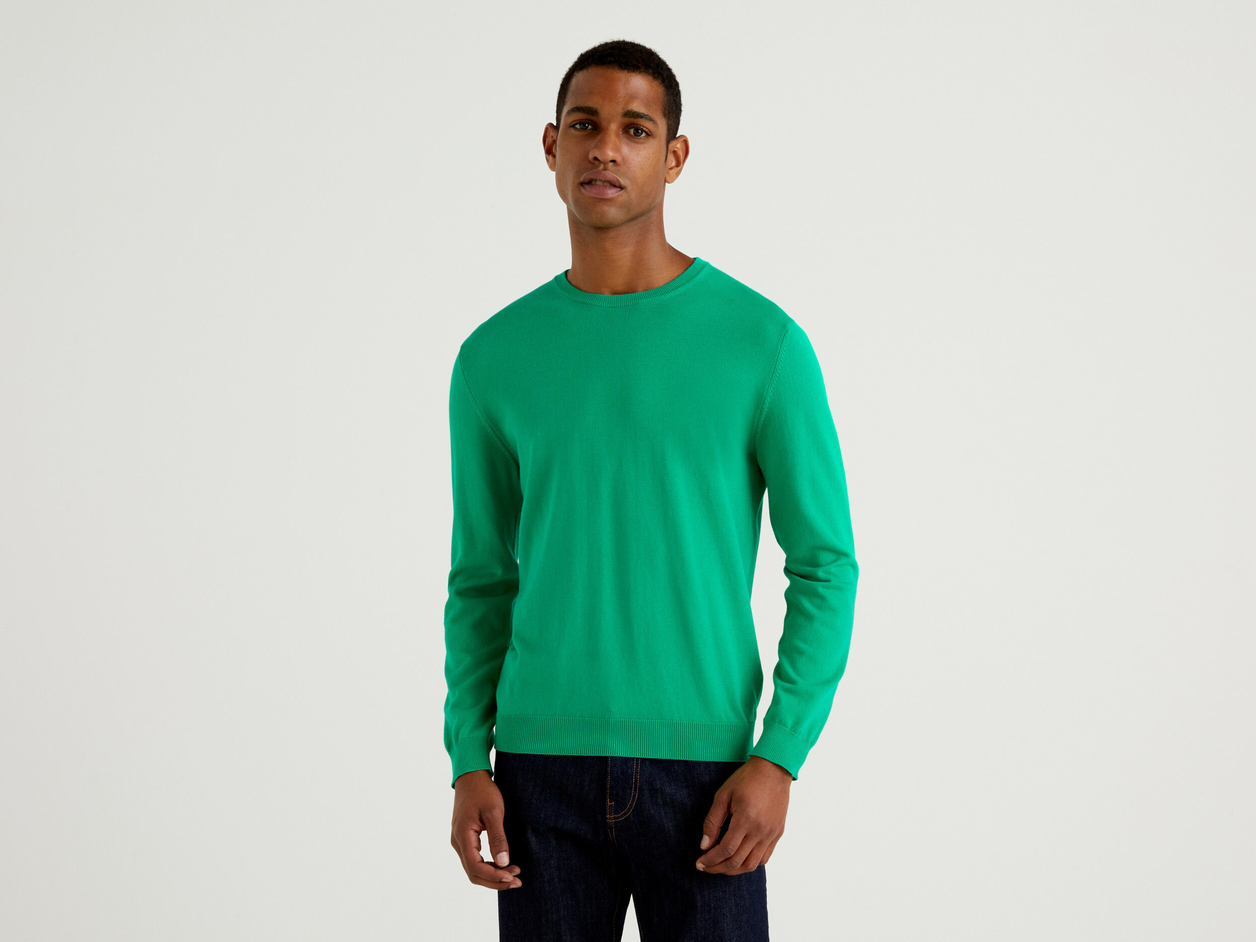 100 cotton crew neck sweatshirt