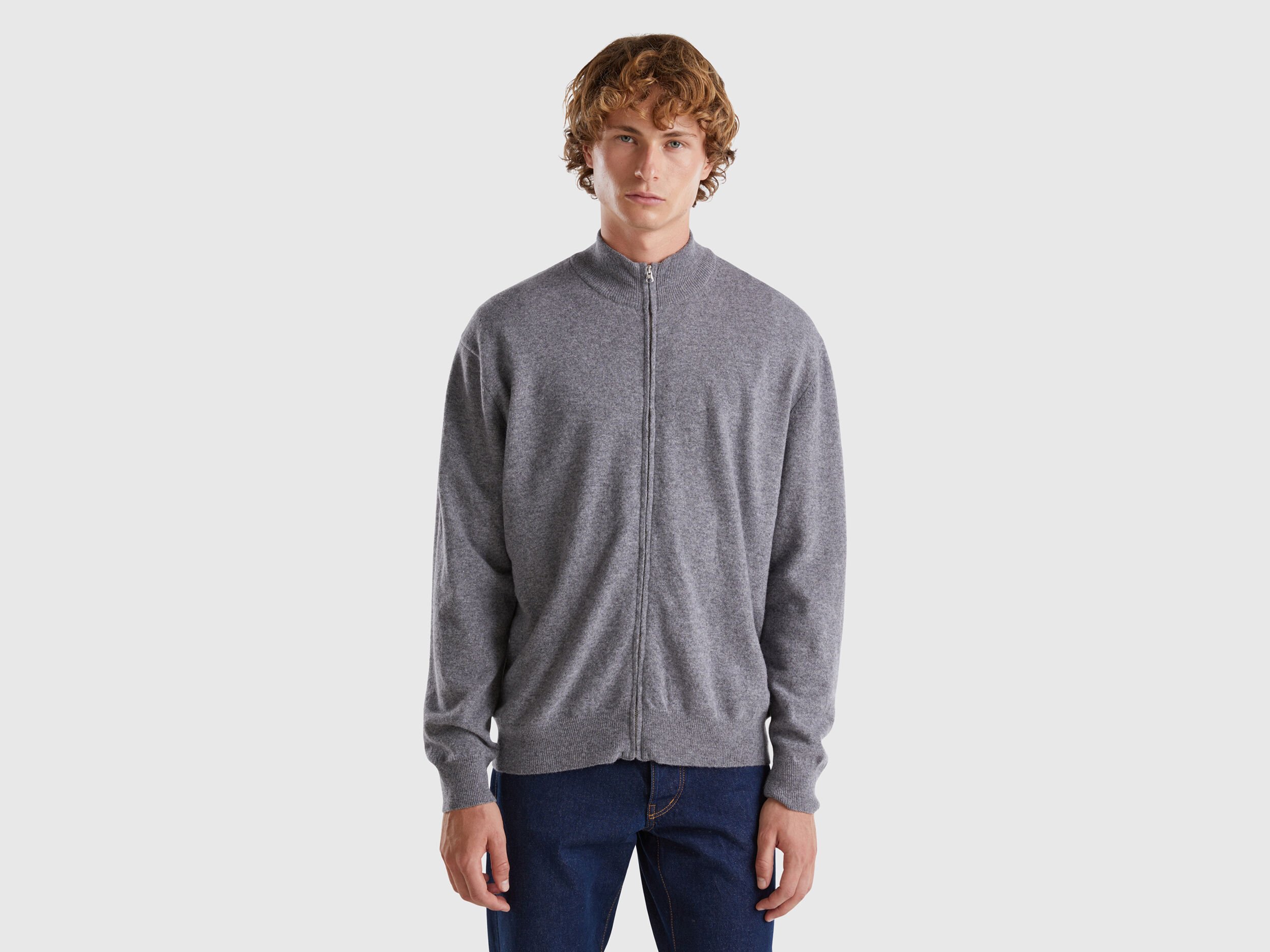 Merino Wool Cardigans Men 2024 Benetton