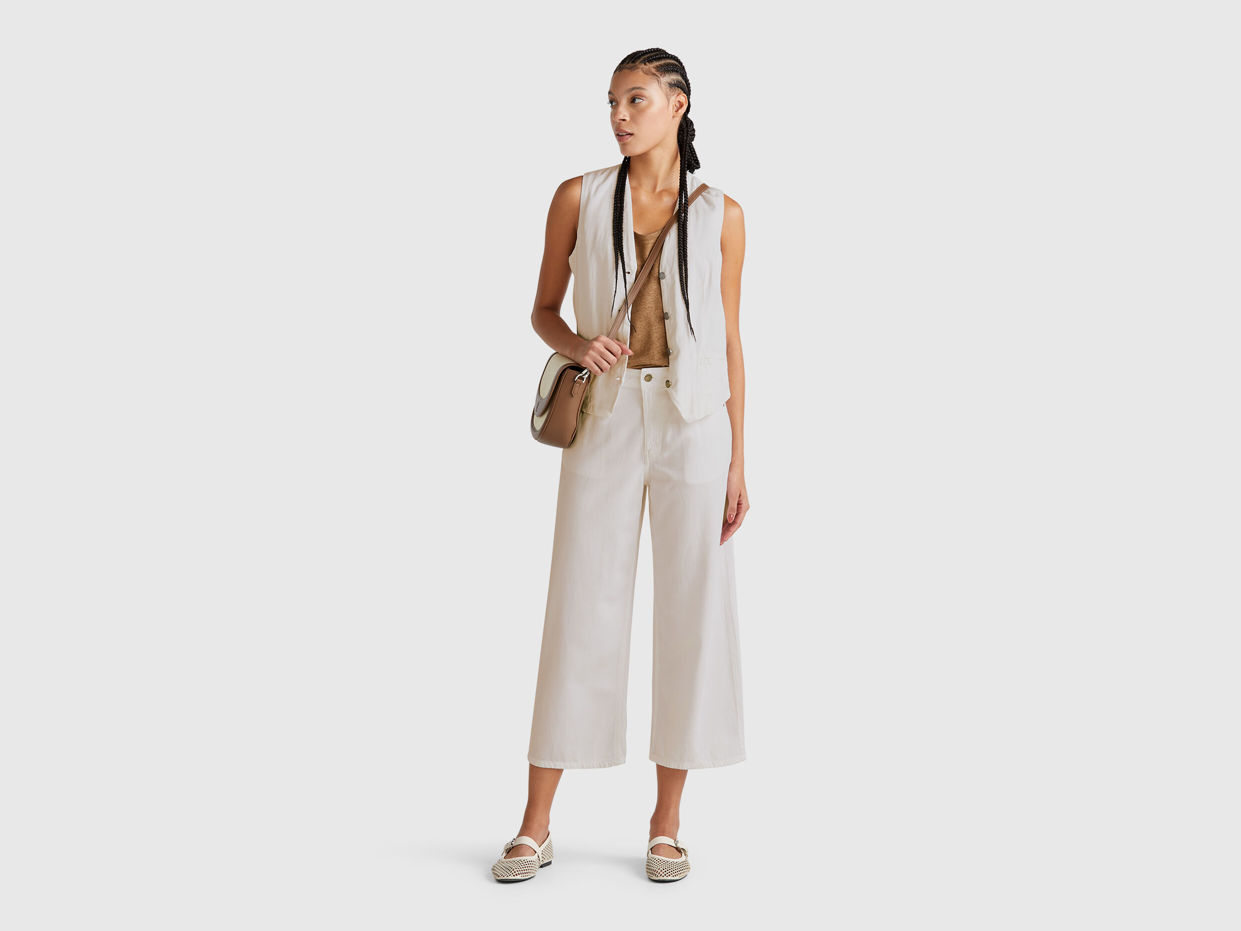 Women's Relaxed Fit Trousers New Collection | Benetton Women's Relaxed Fit Trousers New Collection | Benetton