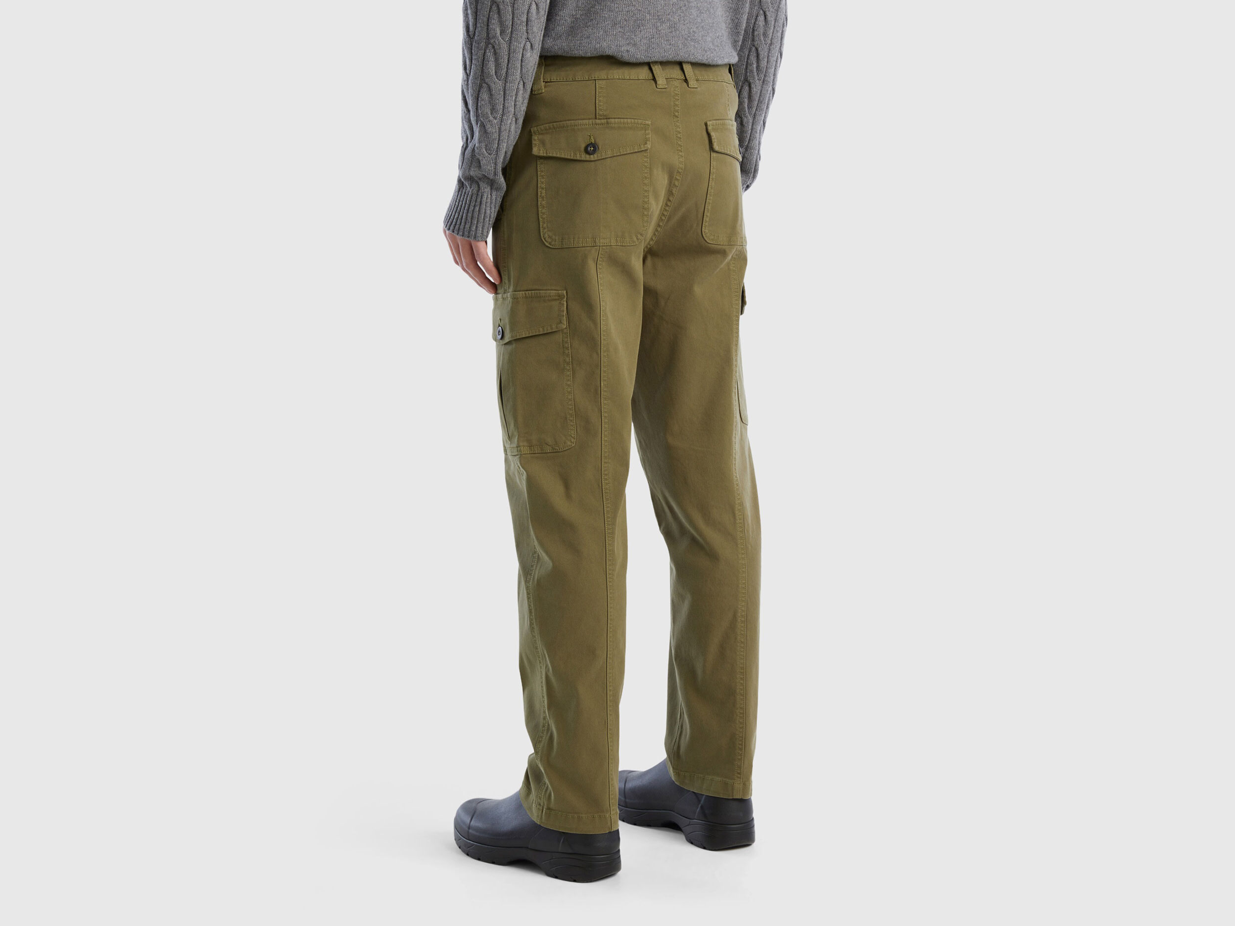 JCB - Mens Work Trousers - Cargo Trouser Men - D+IM Trade Plus Rip Stop  Trousers for Men - Regular Leg - Black/Grey - Size 28 : Amazon.co.uk:  Fashion