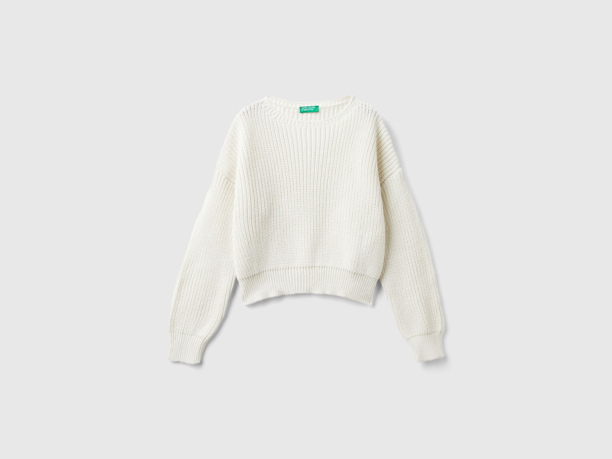 Junior Girls Sweaters and Knitwear New Collection 2024 Benetton