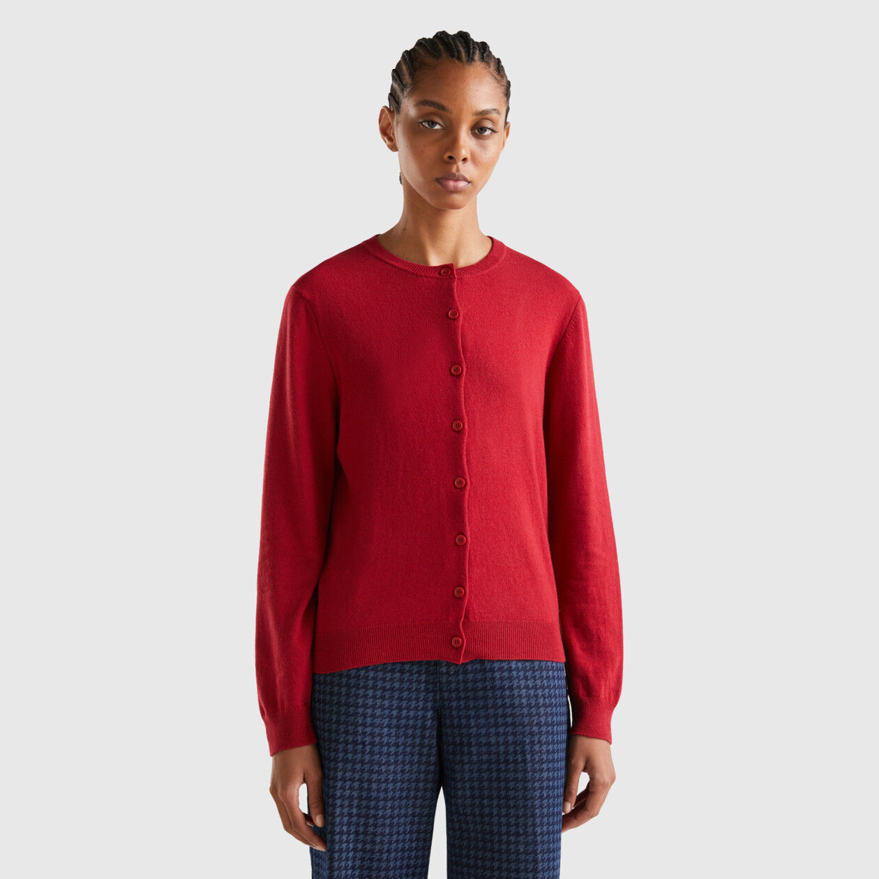 Benetton wool cardigan store