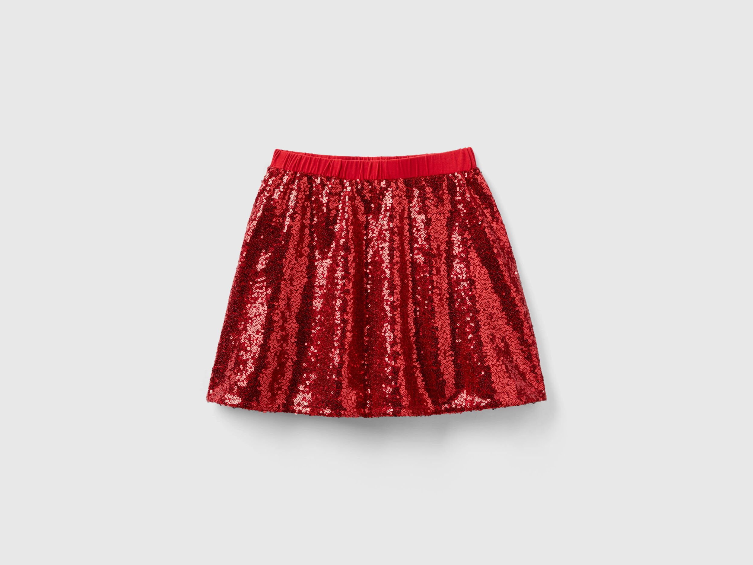 Glitter store skirt red