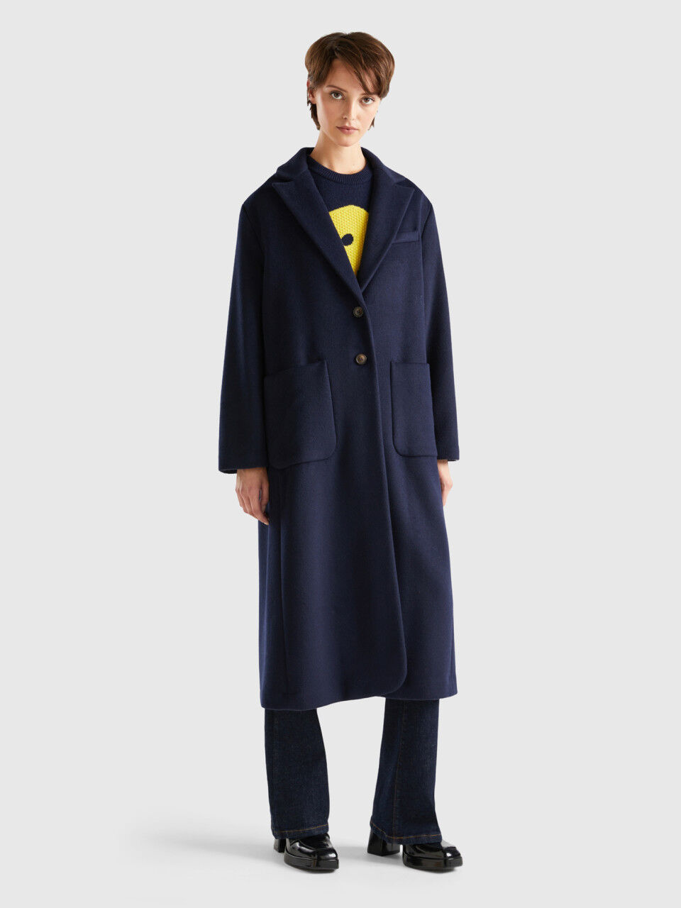Benetton ladies coats clearance