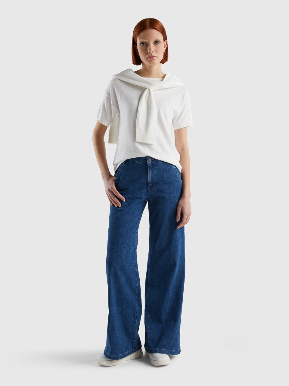 Women's Flared Jeans New Collection 2023 | Benetton