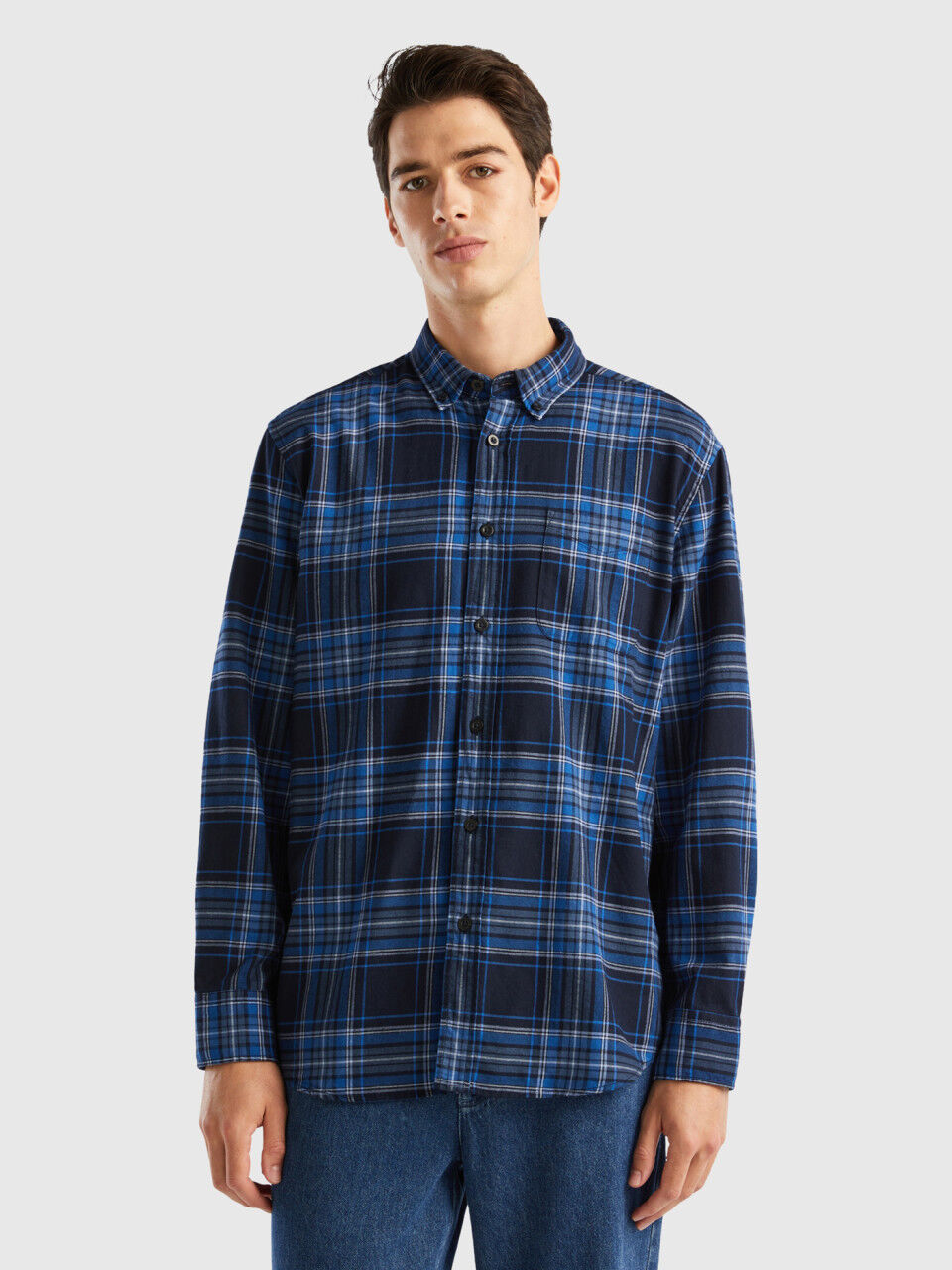 Camisa Abotonada Hombre Nueva Colecci n 2024 Benetton