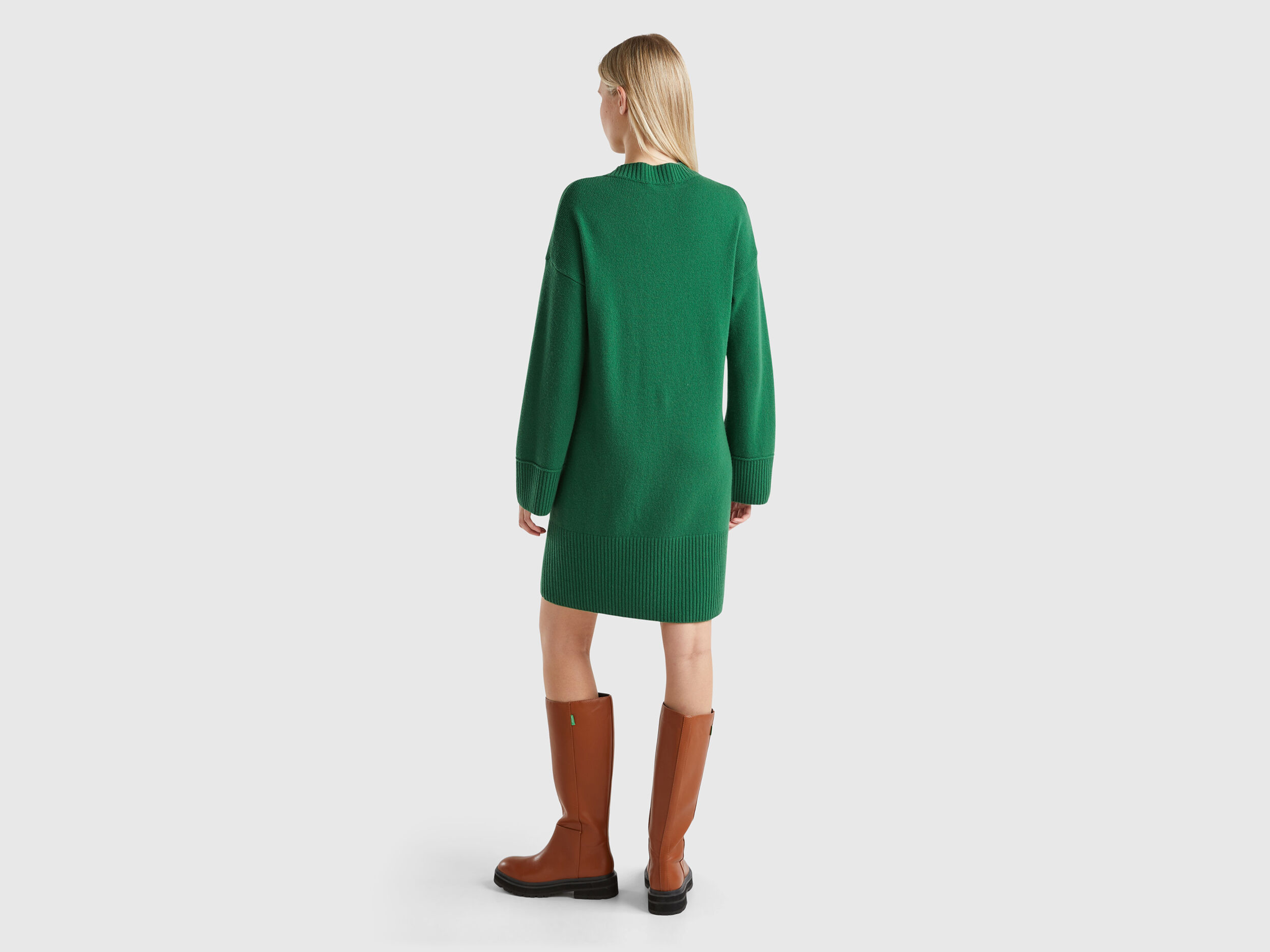 Benetton sweater dress new arrivals