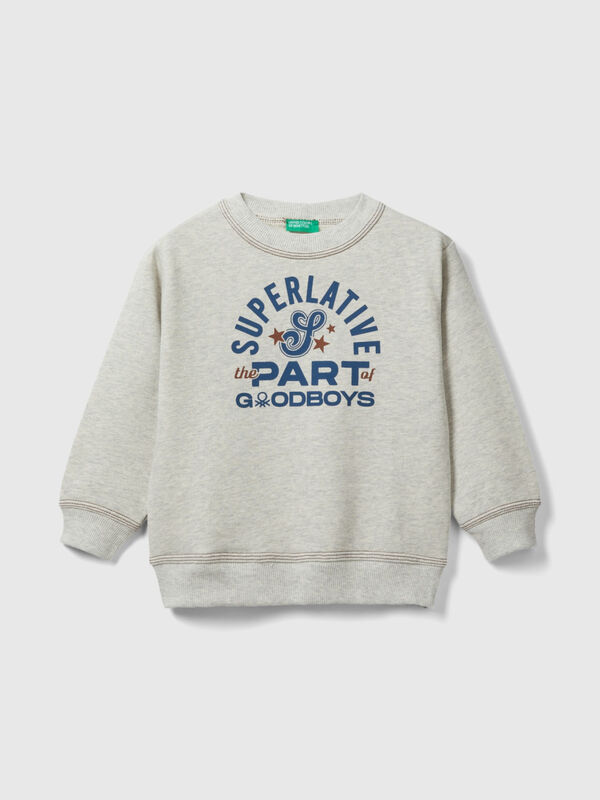 Pullover sweatshirt with print Junior Boy