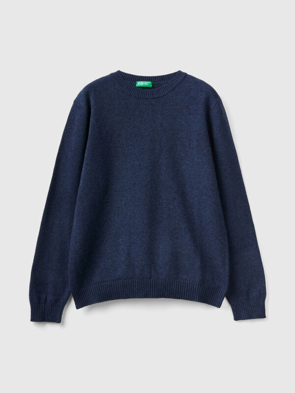 Sweater in cashmere and wool blend Junior Boy