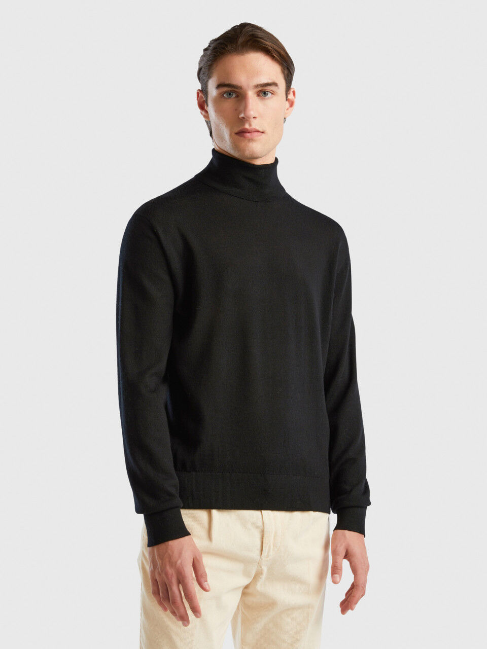 High neck top mens sweatshirts