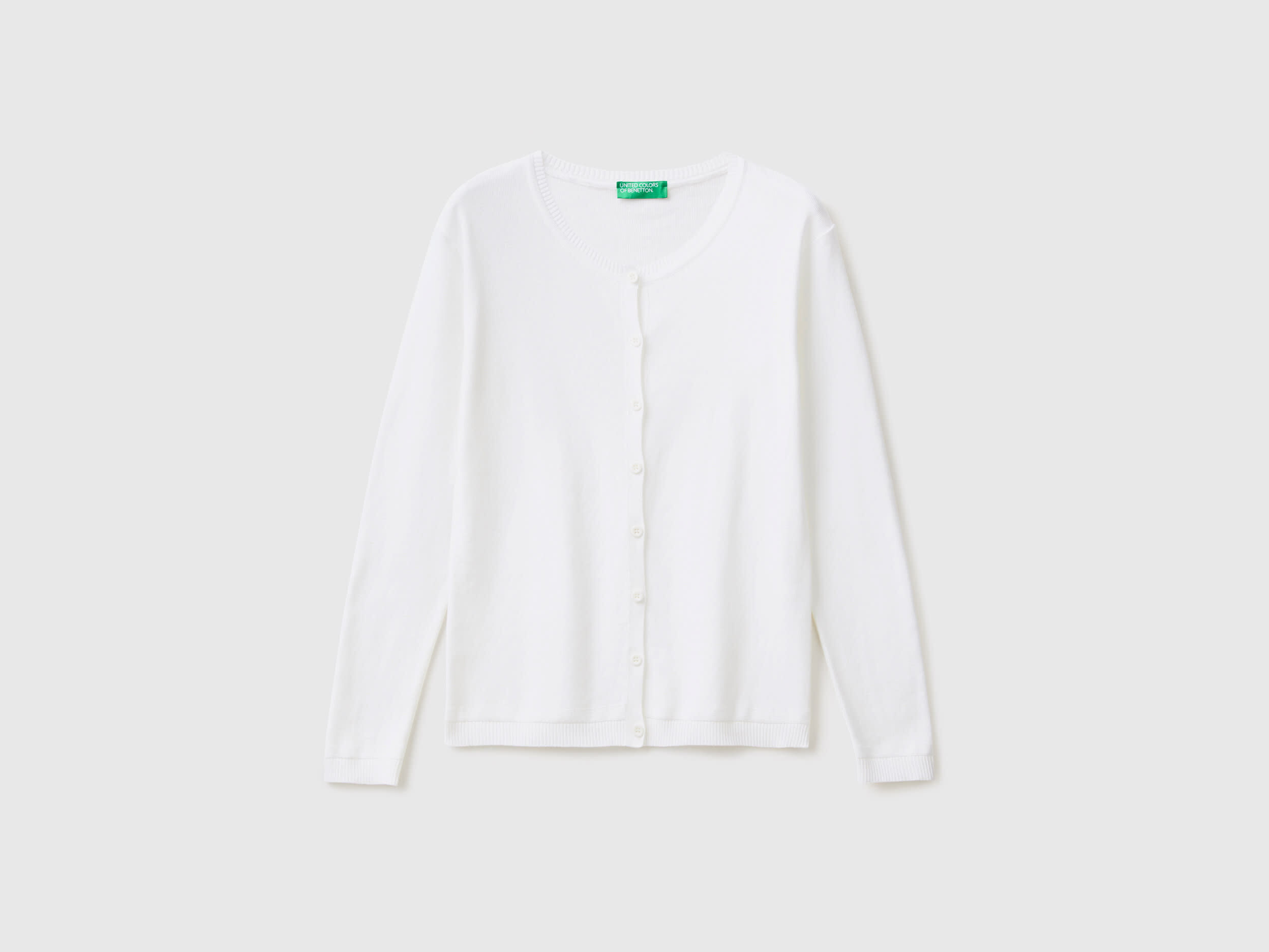 White cotton cardigan ladies on sale