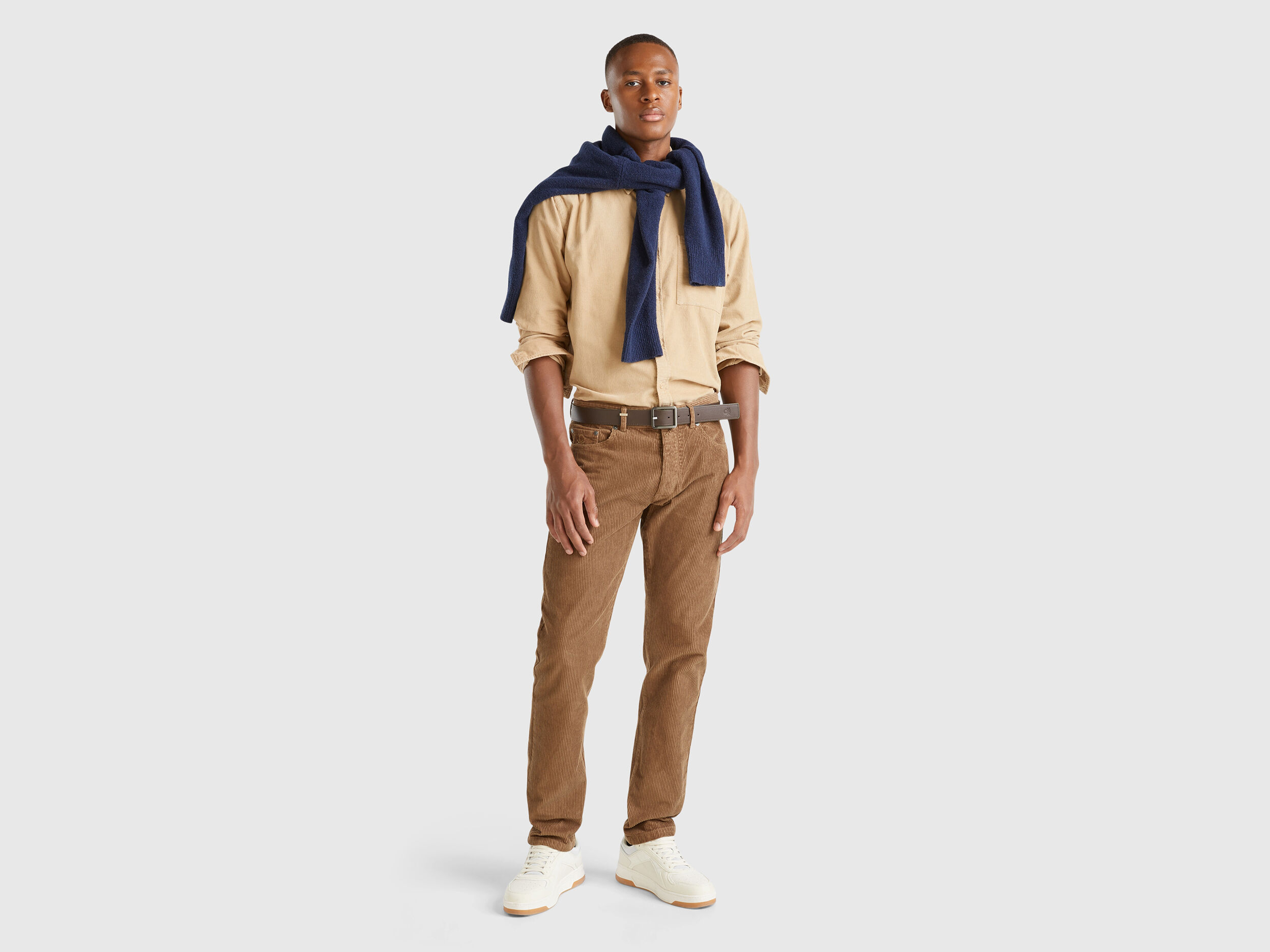 Pantaloni uomo benetton hot sale