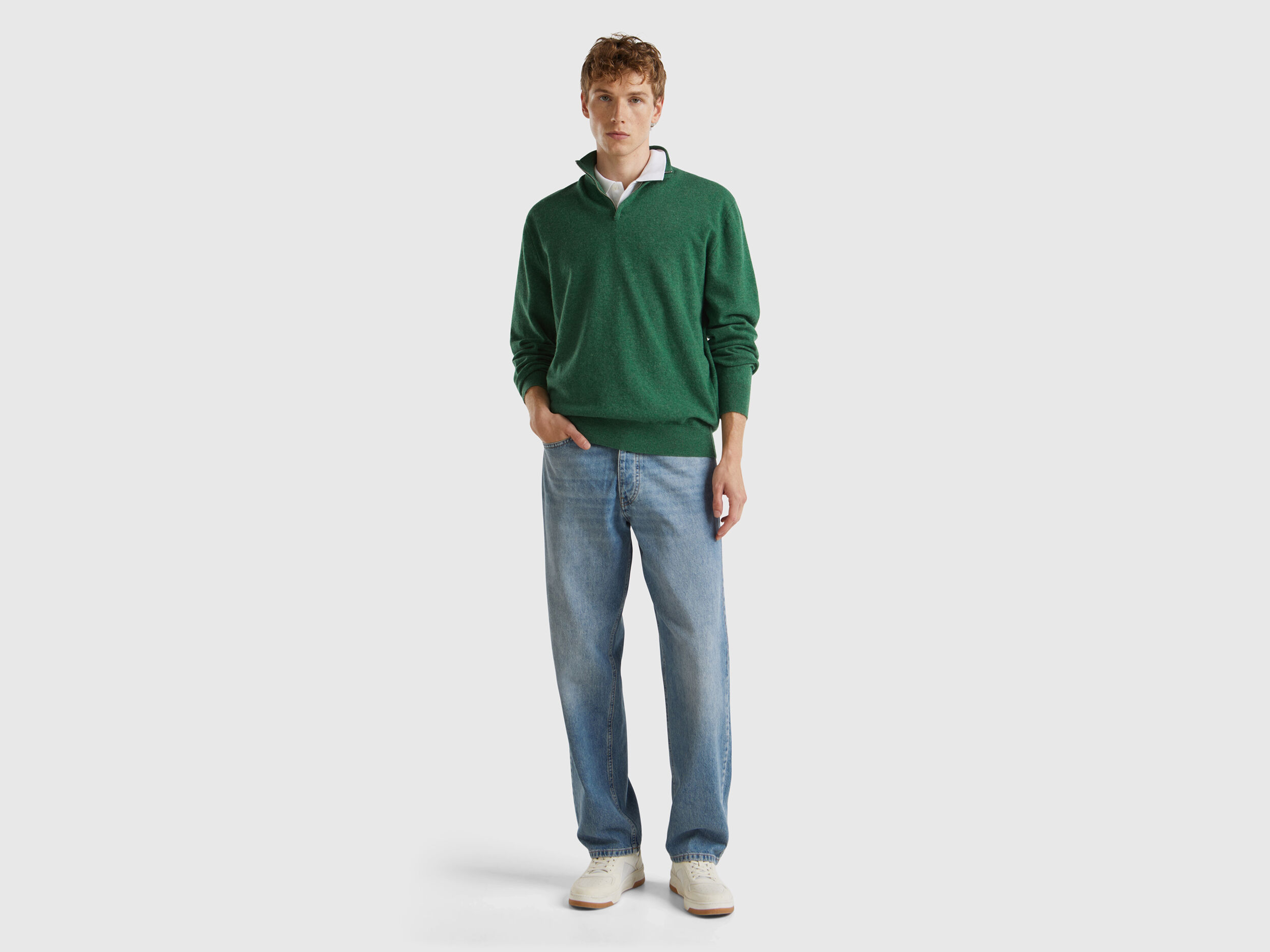 Jeans benetton uomo regular deals