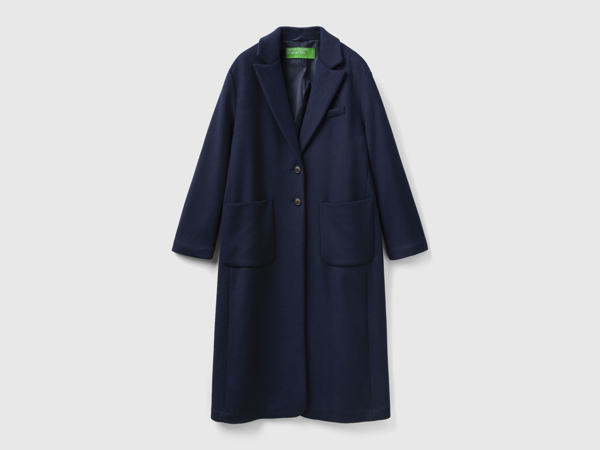 Benetton camel coat online