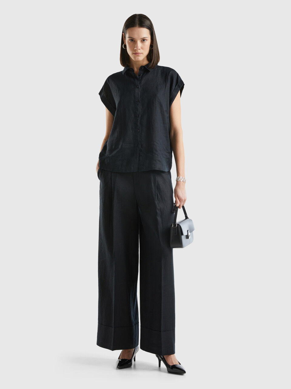 Petite Wide Leg Relaxed Cargo Pants | Petite pants, Petite outfits, Cargo  trousers