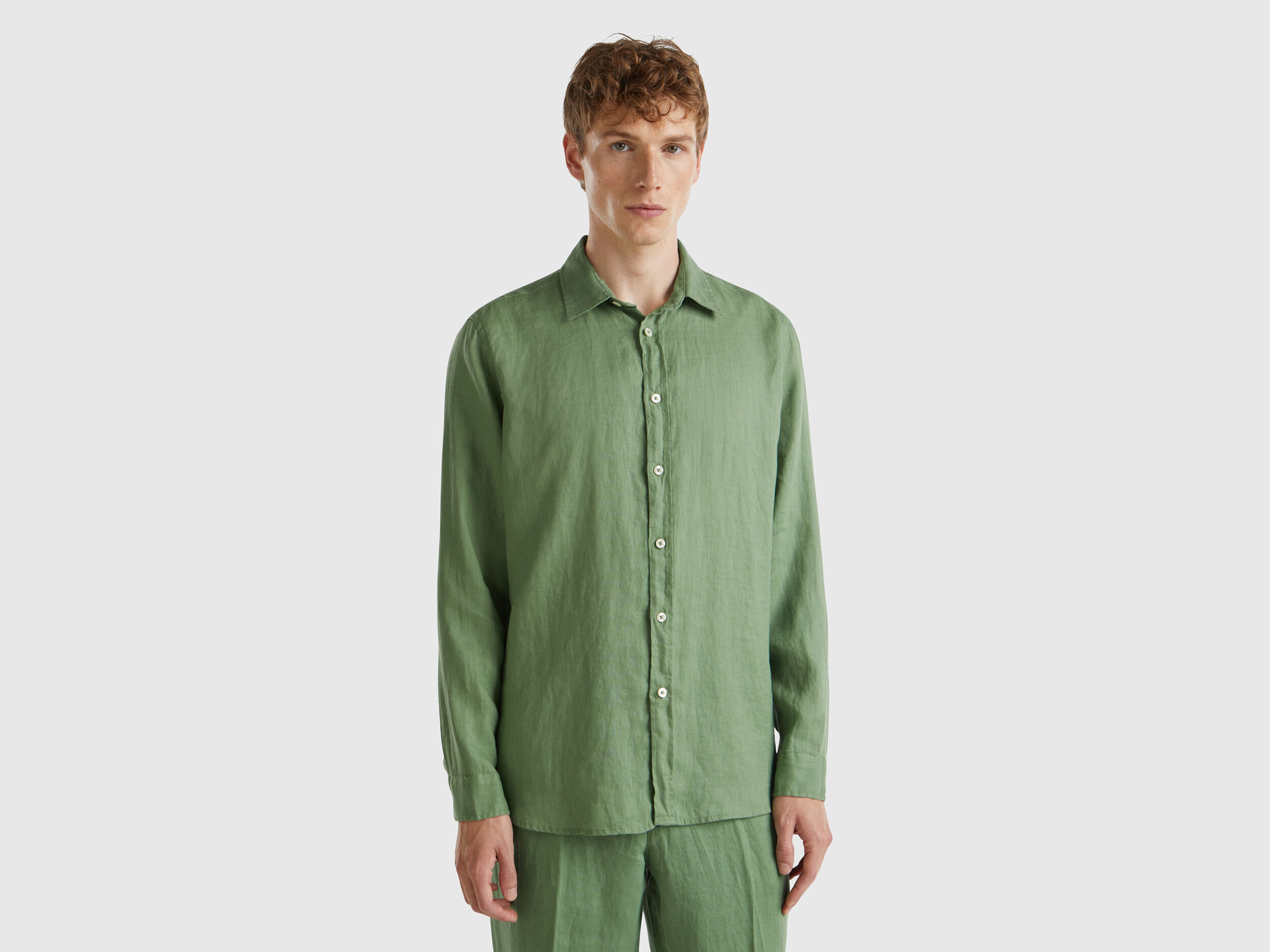 Puro Lino Ropa de Hombre 2024 Benetton