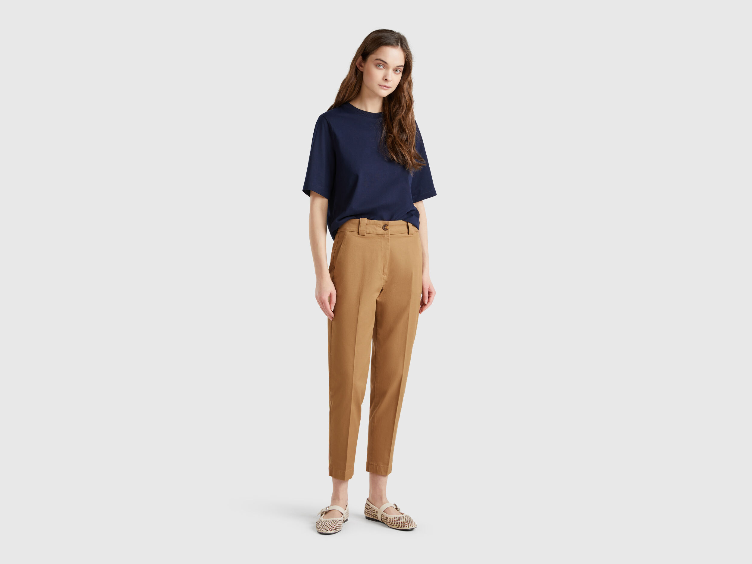 LOWITT / Slim Tailored Pants / black – th products