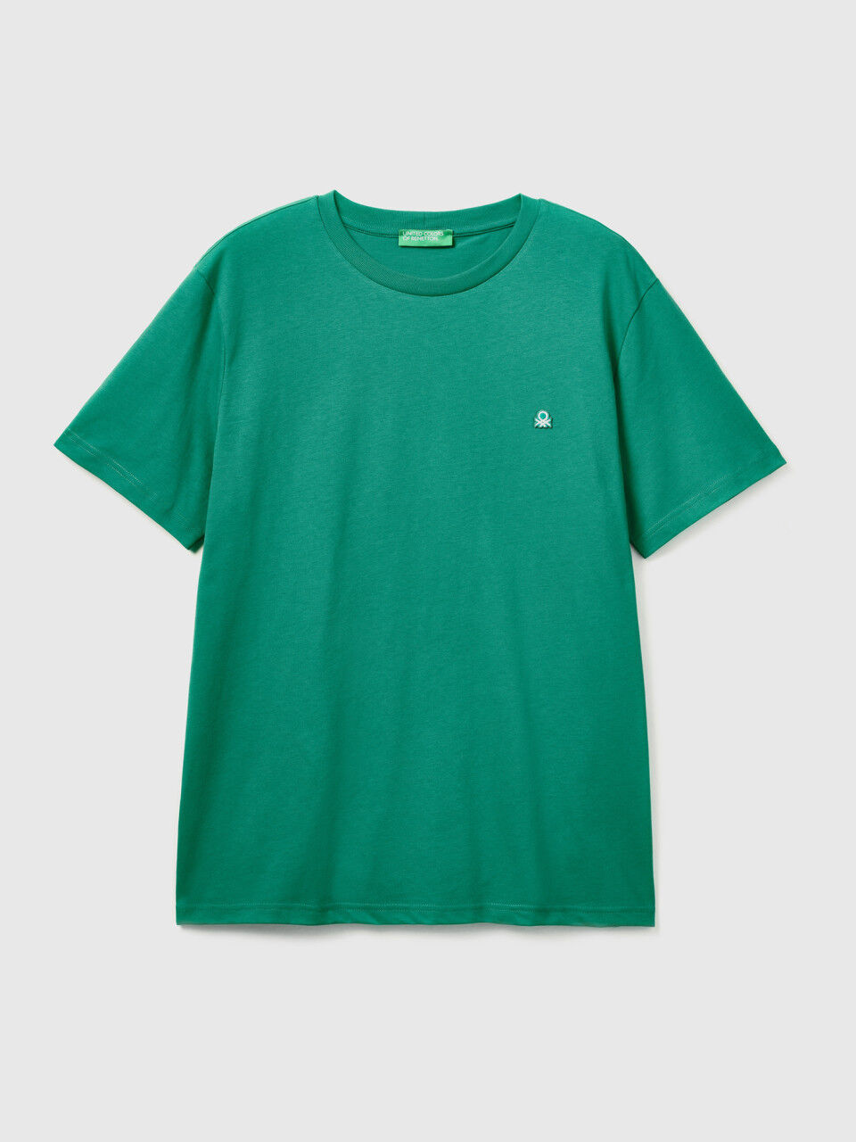 Benetton green sale t shirt